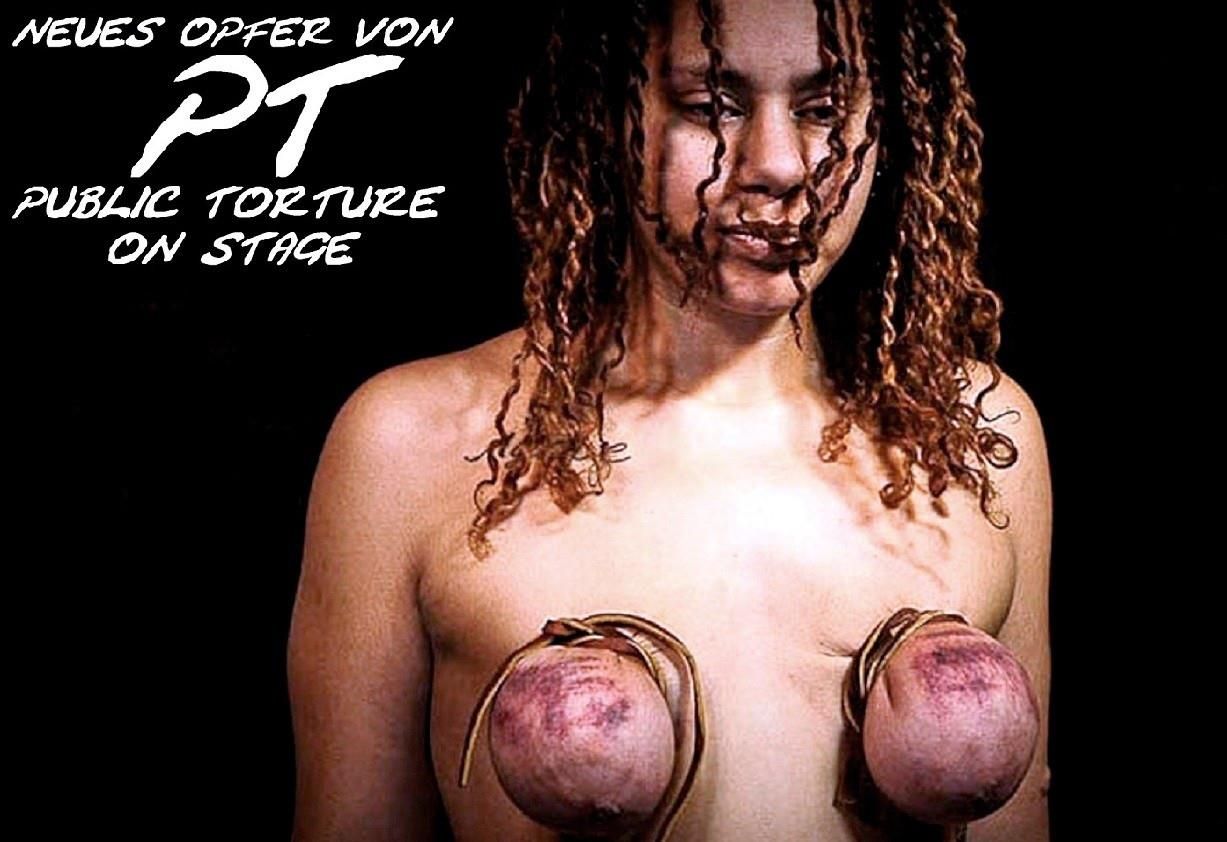 PT neue Opfer public torture on stage 