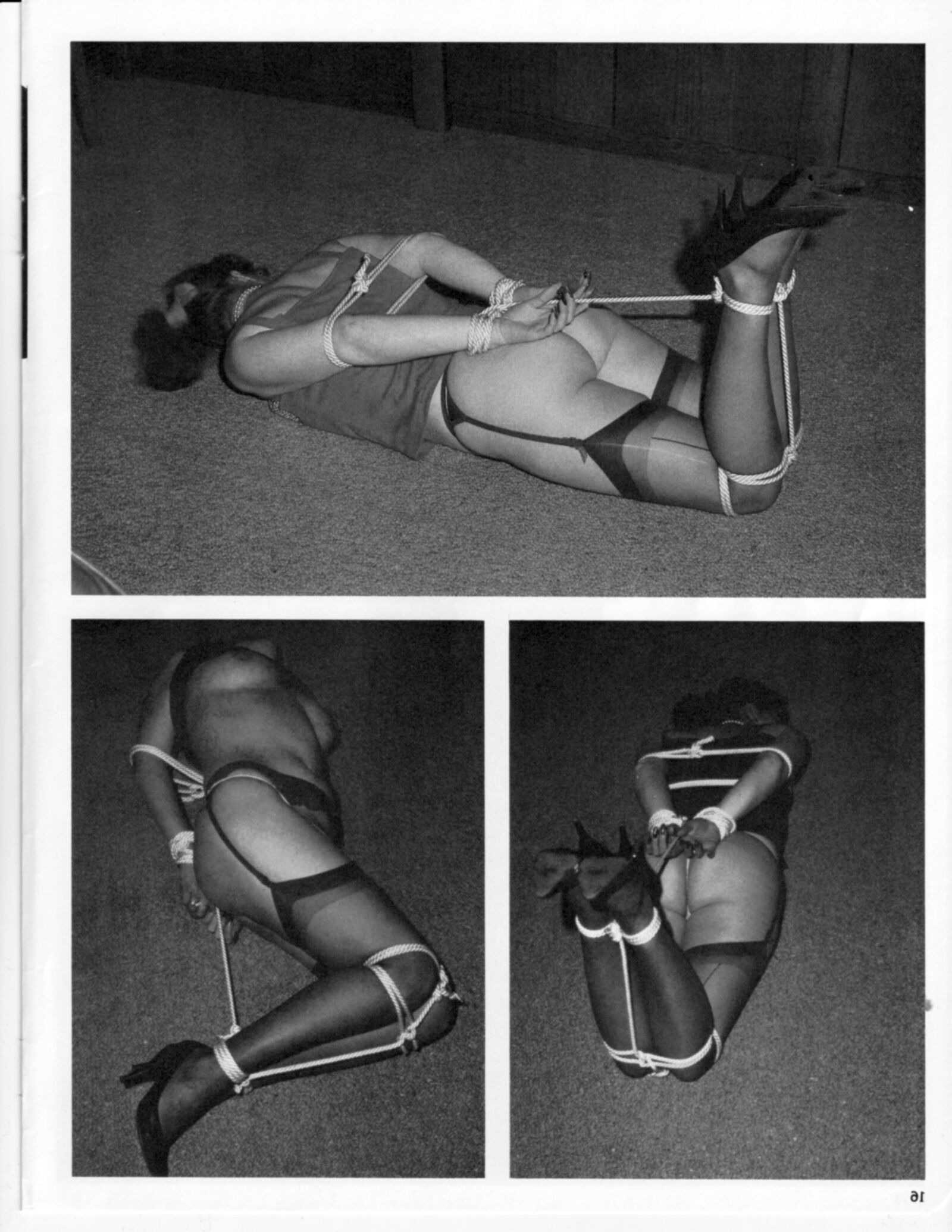 Revista vintage bondage Monika III