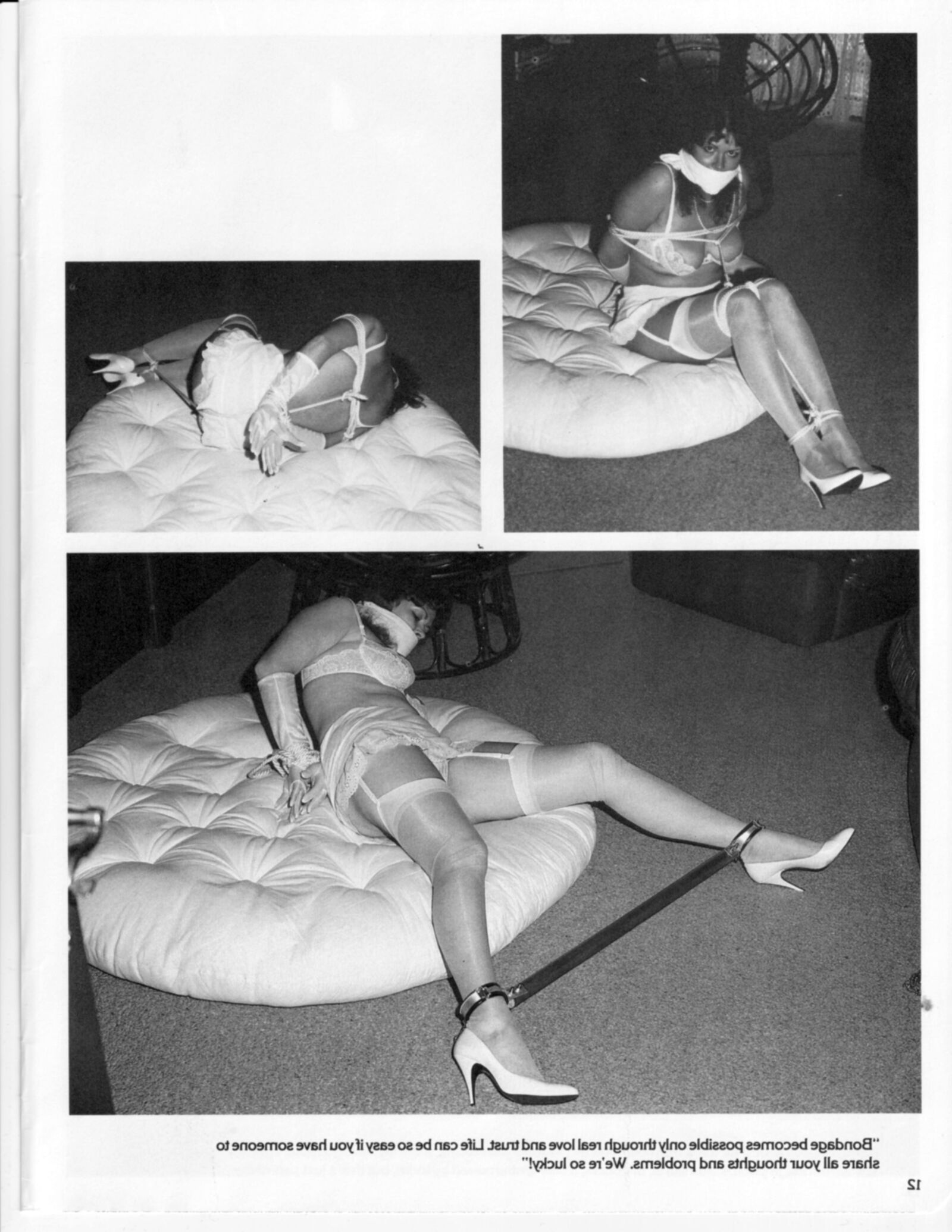 Revista vintage bondage Monika III