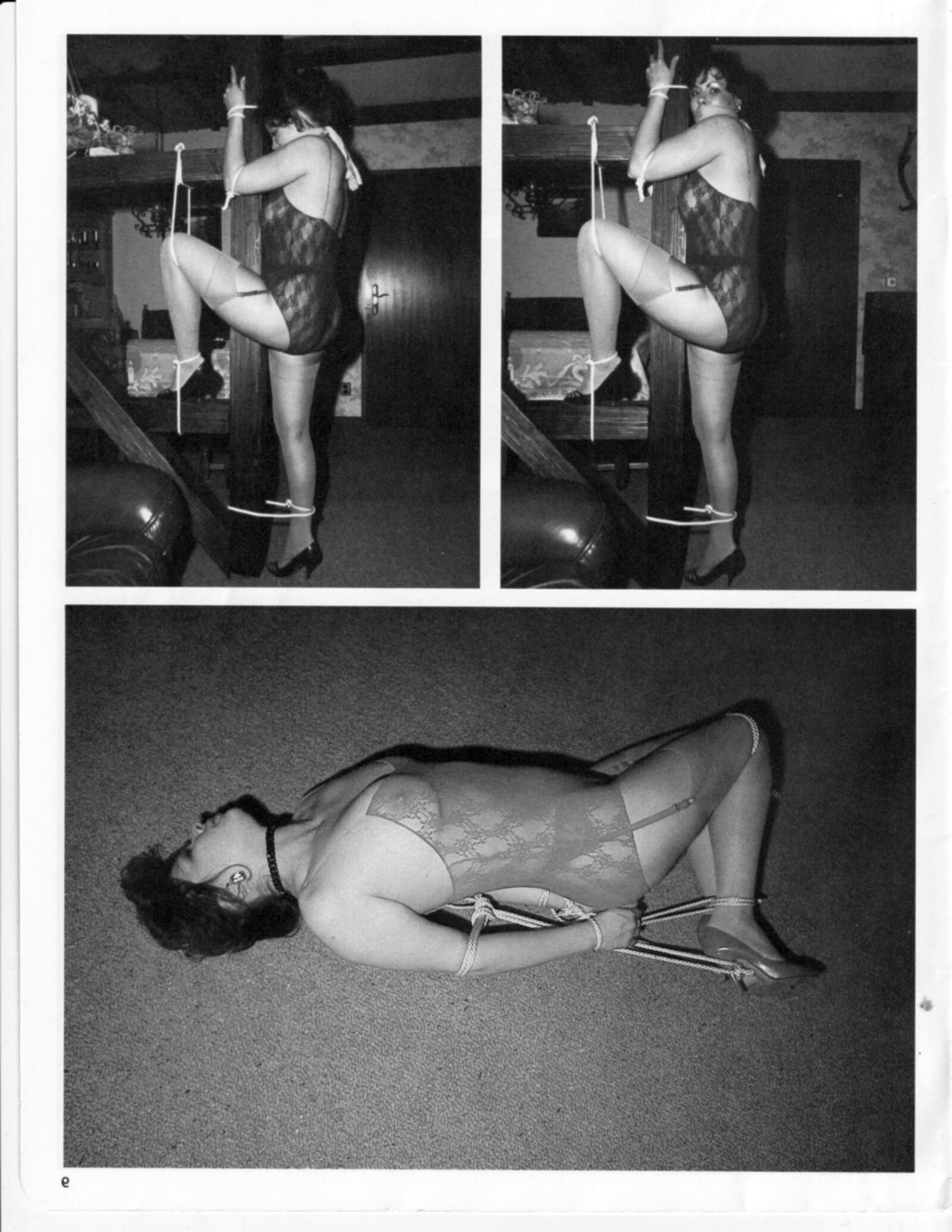 Revista vintage bondage Monika III