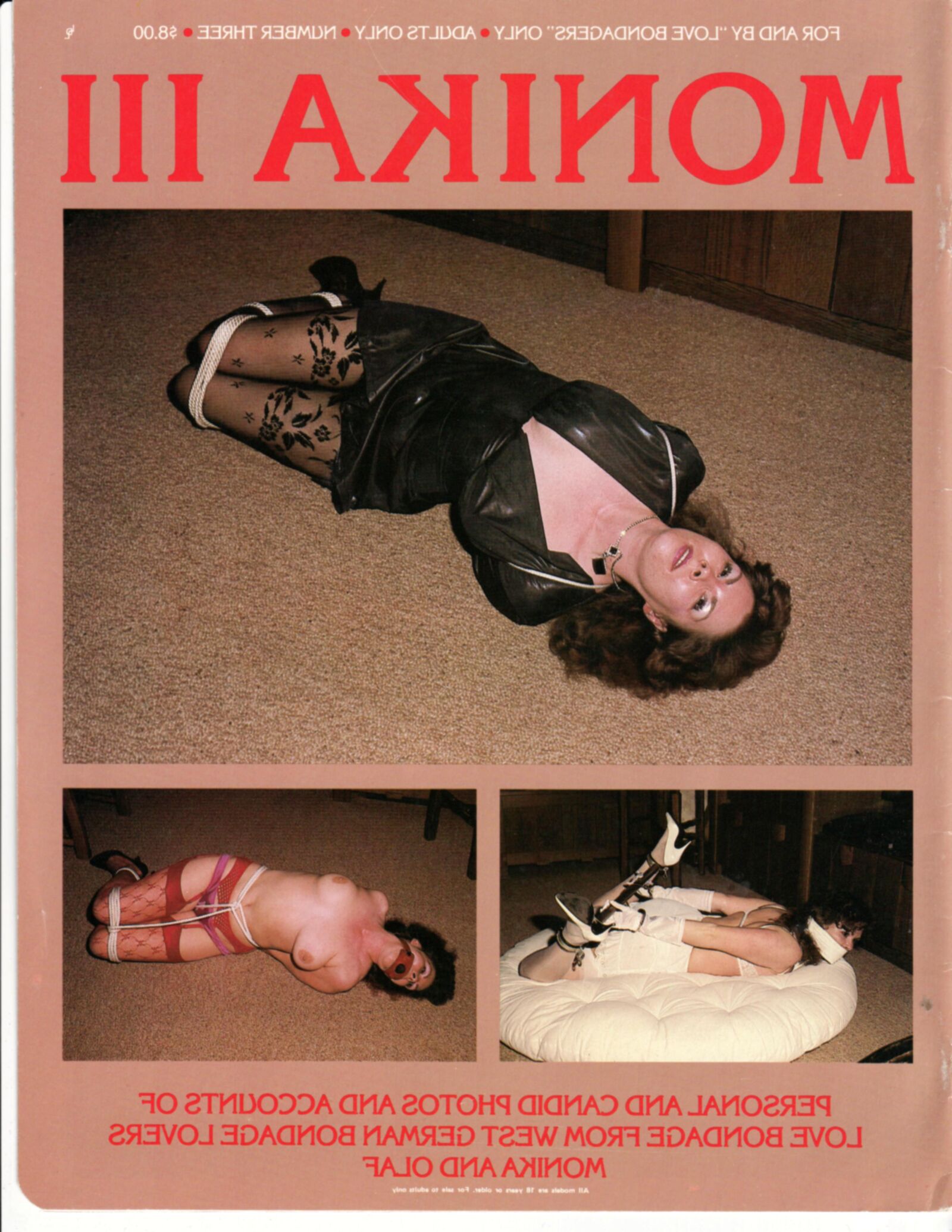 Revista vintage bondage Monika III