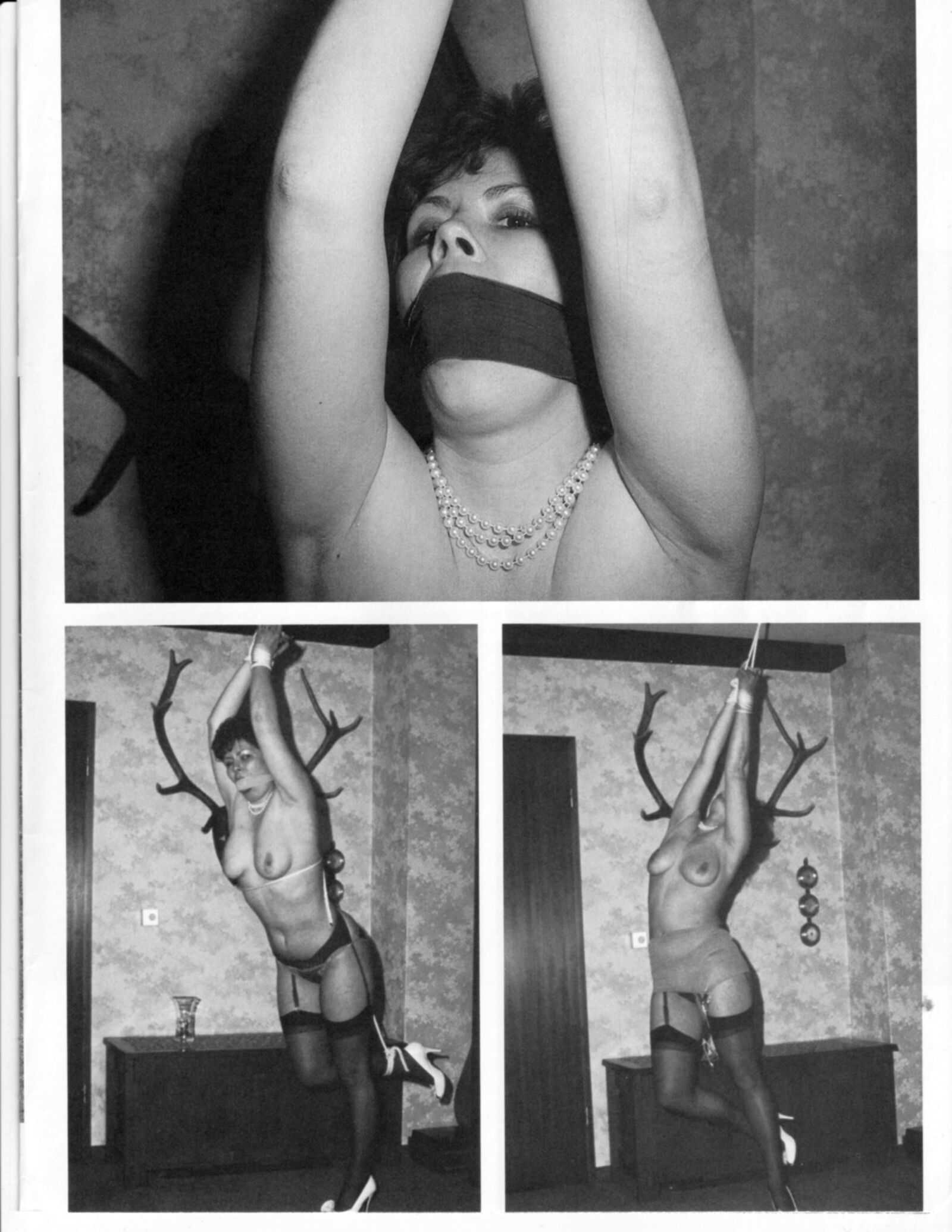 Revista vintage bondage Monika III
