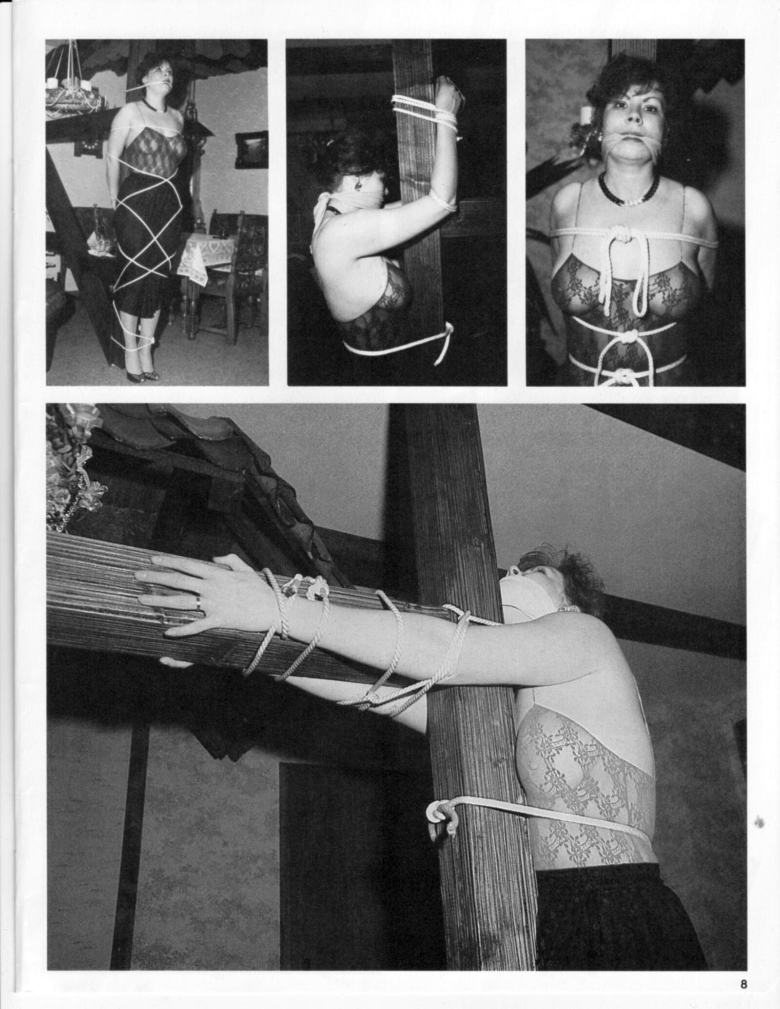 Revista vintage bondage Monika III