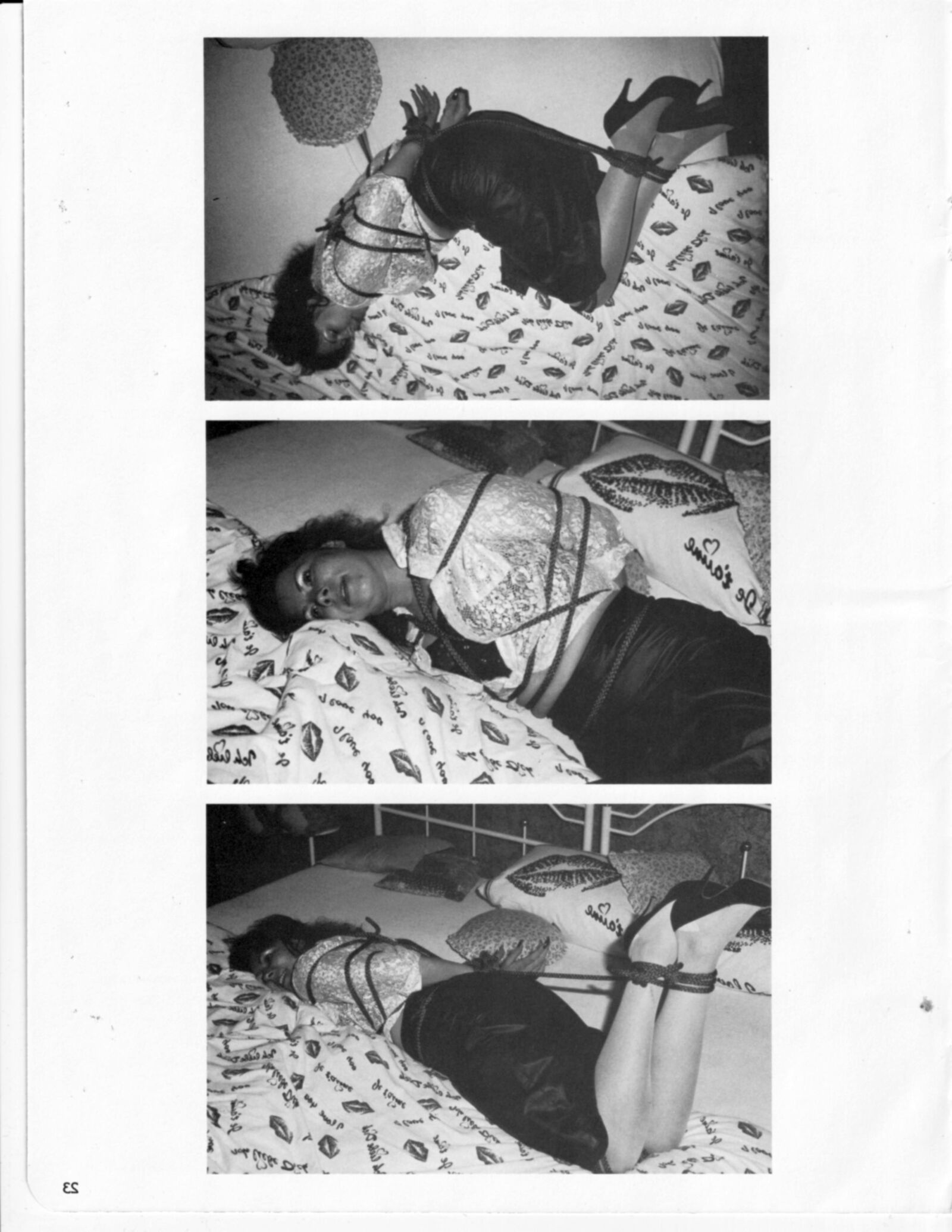 Revista vintage bondage Monika III