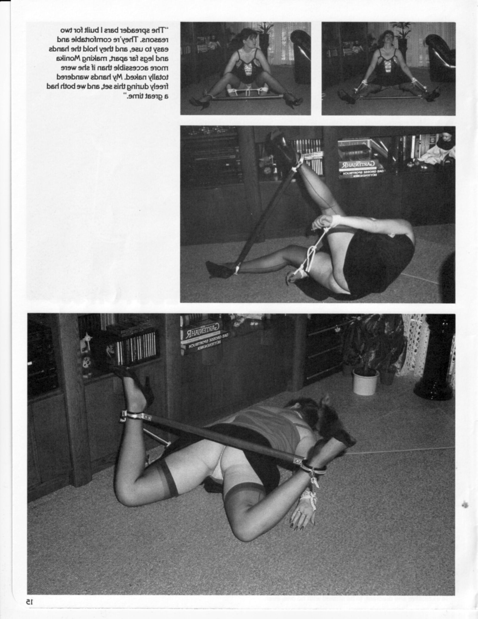 Revista vintage bondage Monika III
