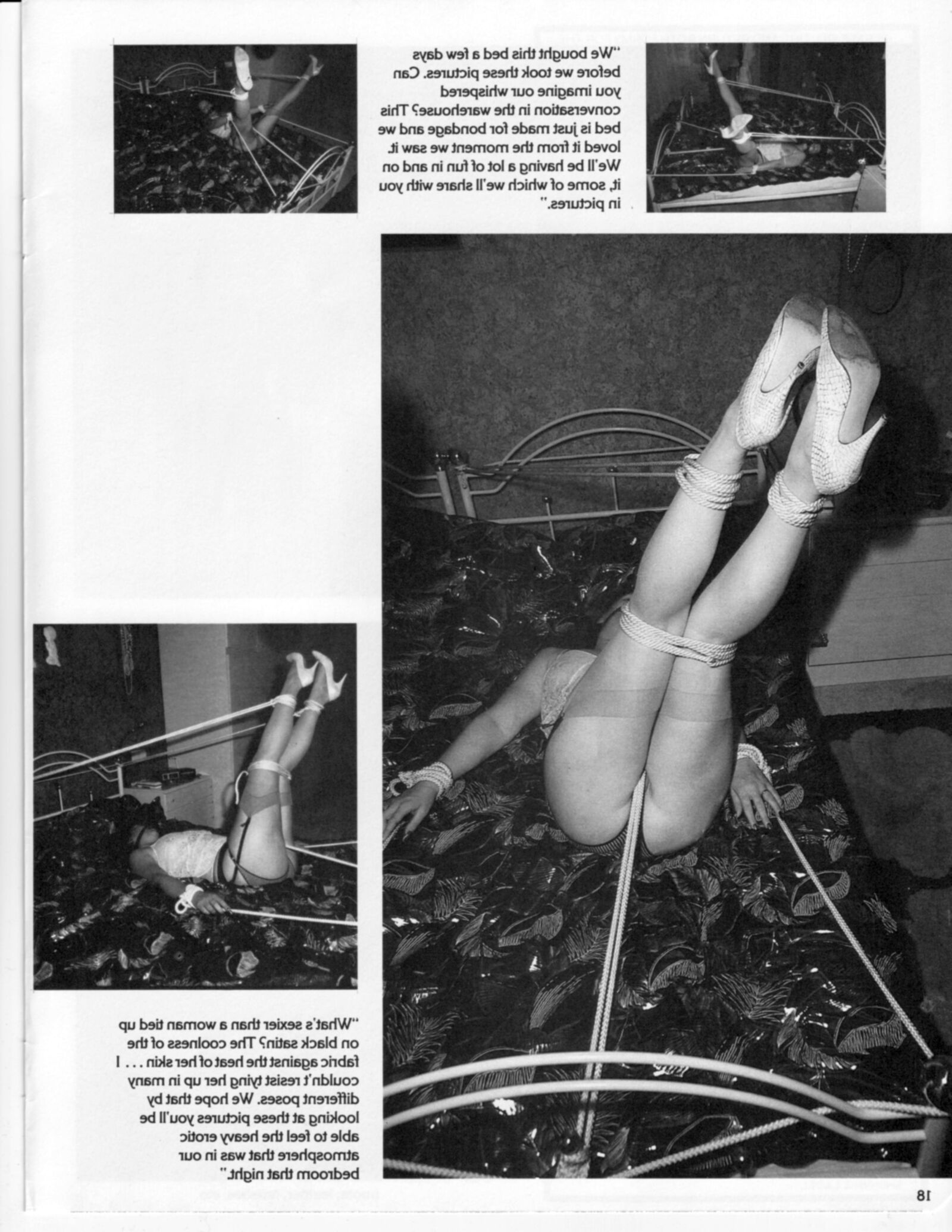 Revista vintage bondage Monika III