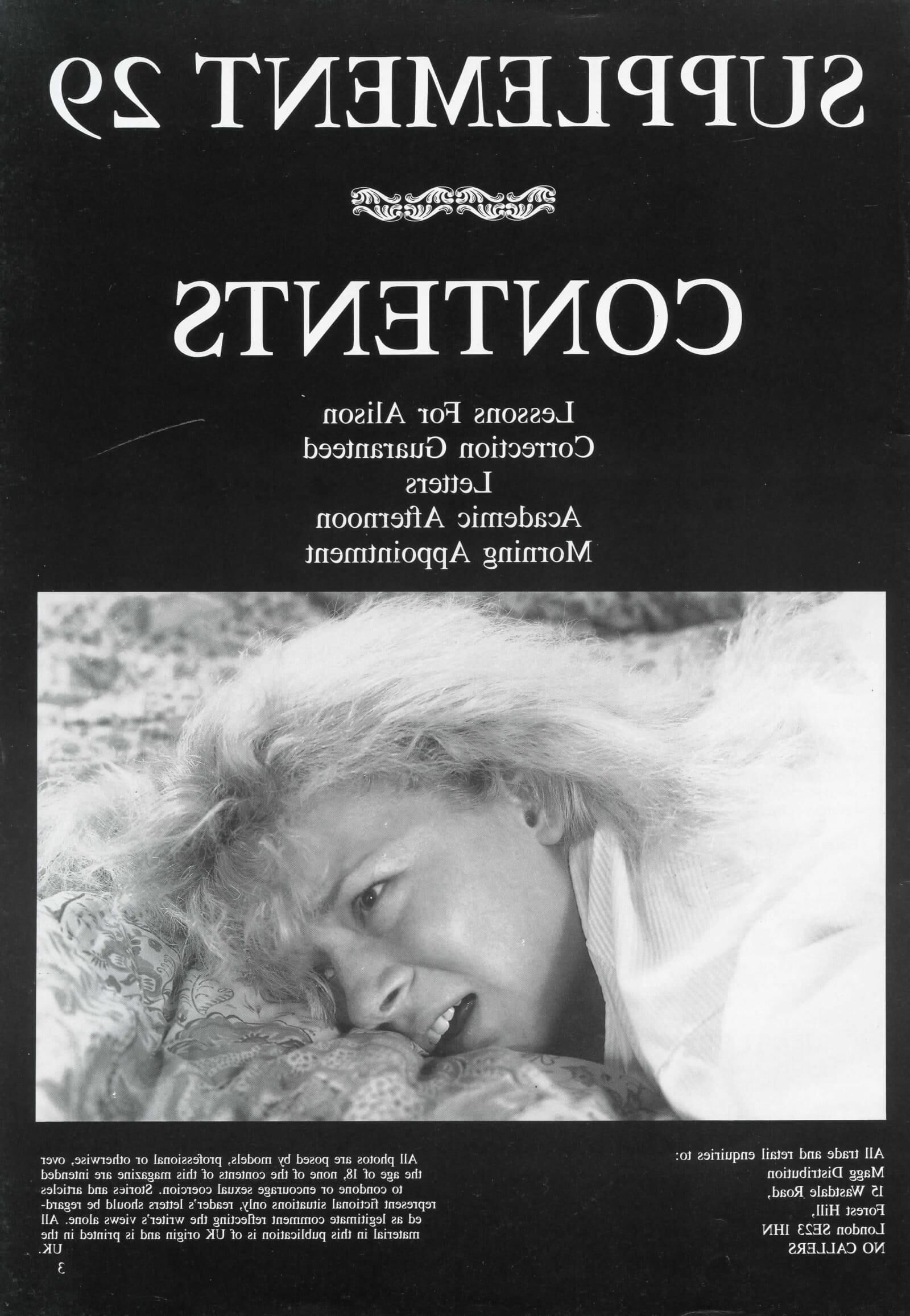 Retro Spanking Blushes Suplement Issue completo