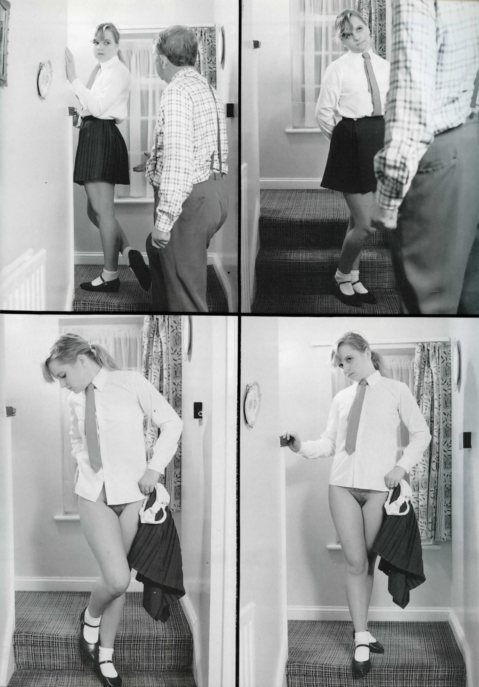 Retro Spanking NB Uniform Girls Vol Issue (completo)