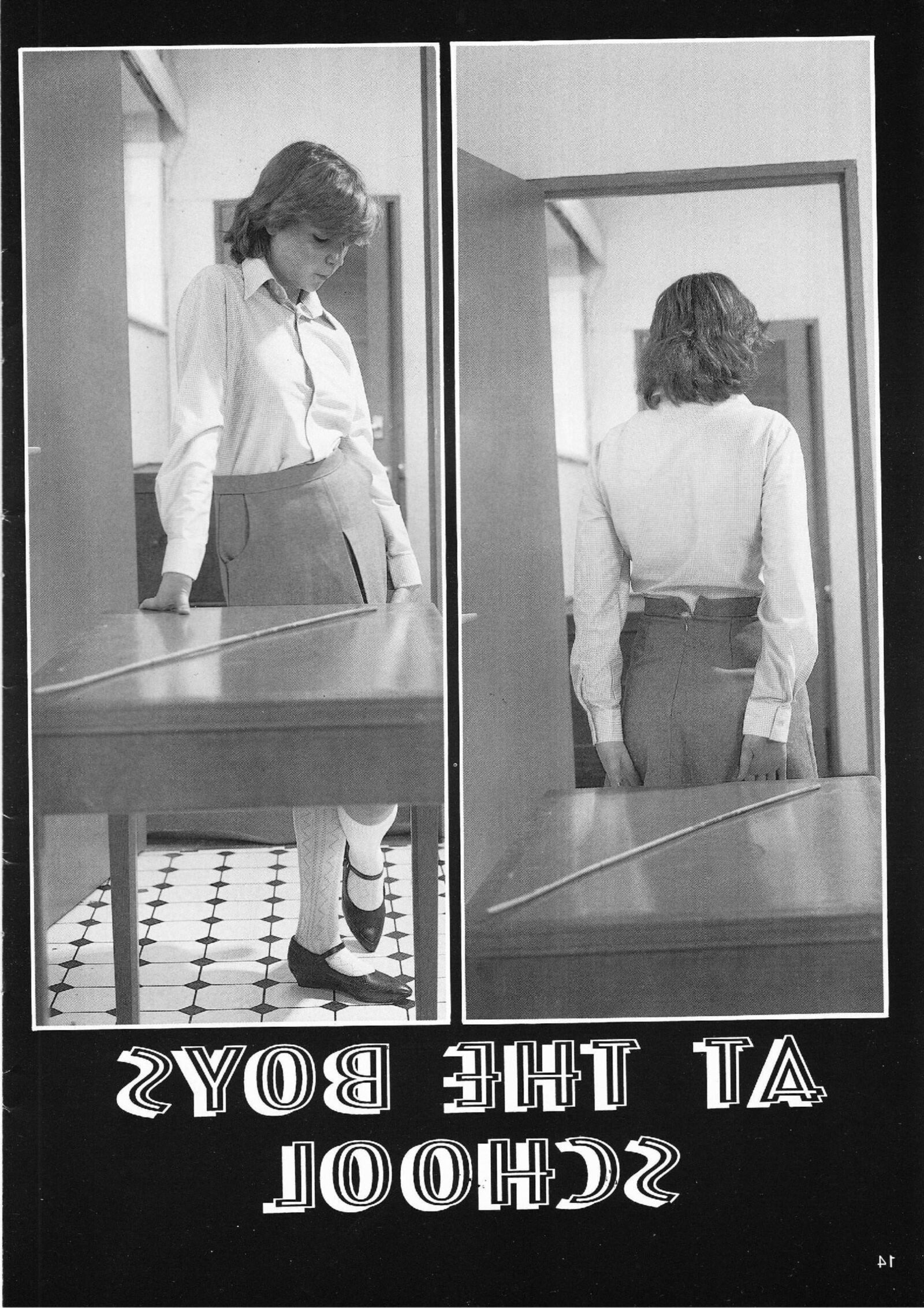 Retro Spanking NB Uniform Girls Vol Issue (completo)