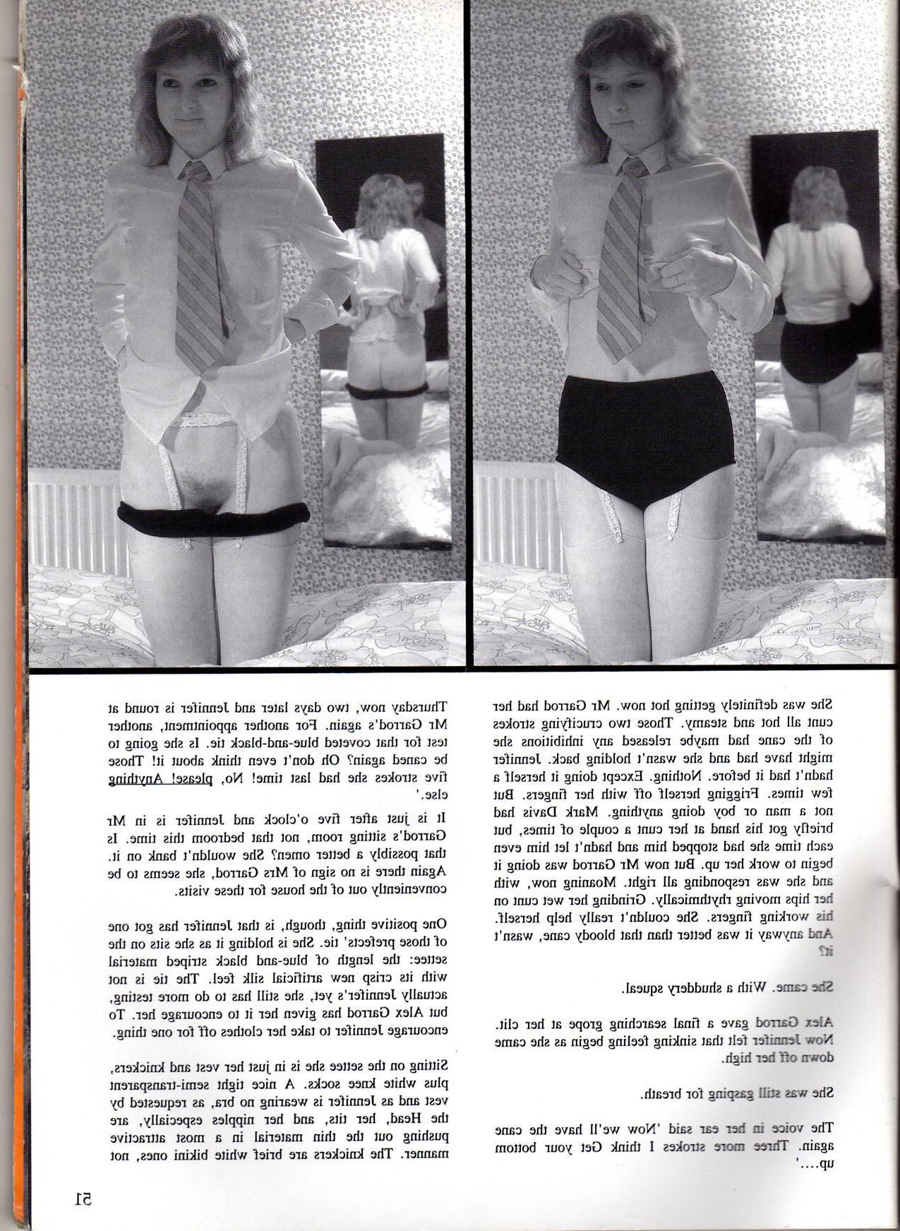 Retro Spanking NB do Uniform Girls Vol Issue