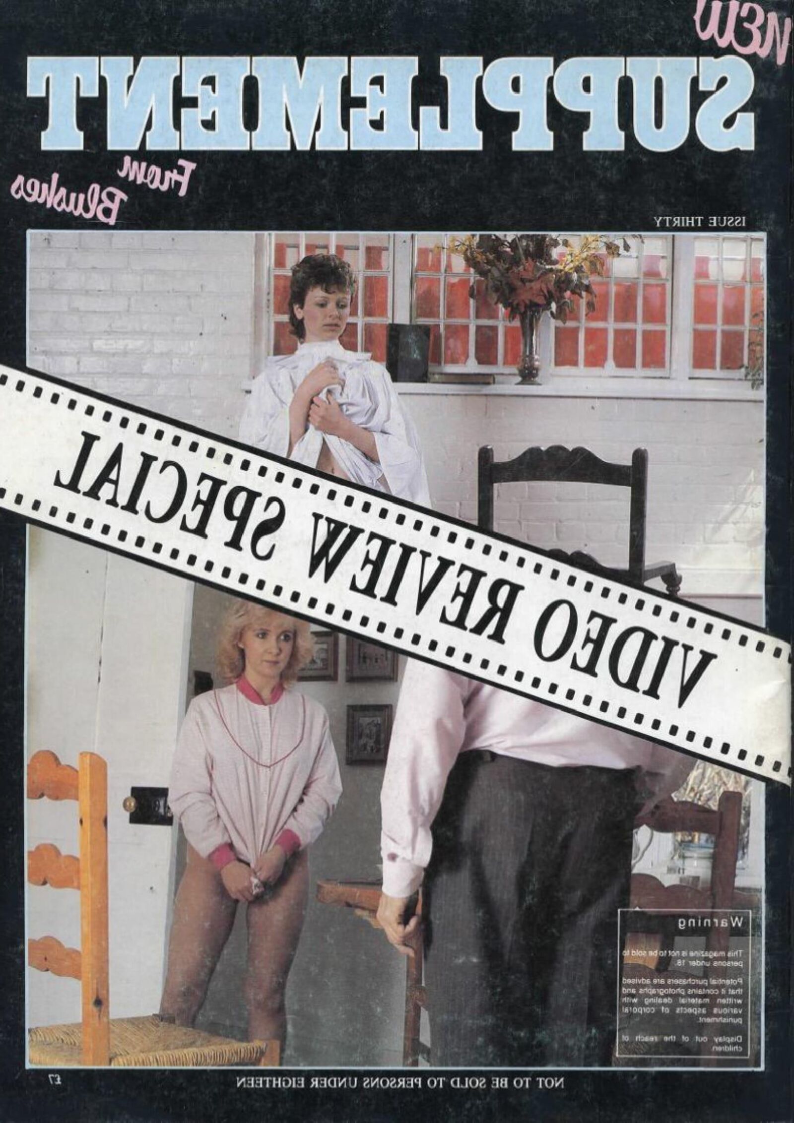 Retro Spanking Blushes Suplement Issue completo