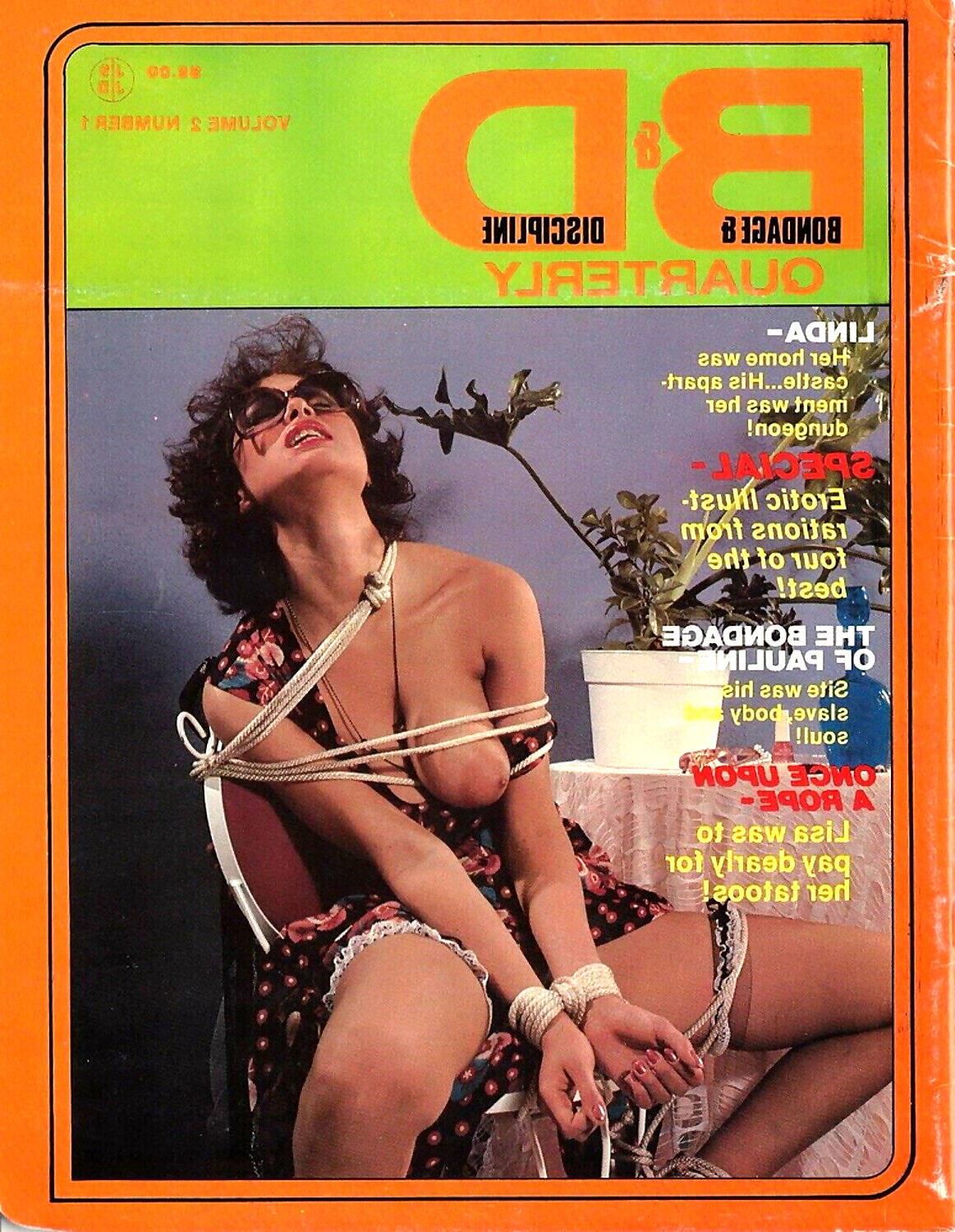 Couvertures de magazines de bondage assorties