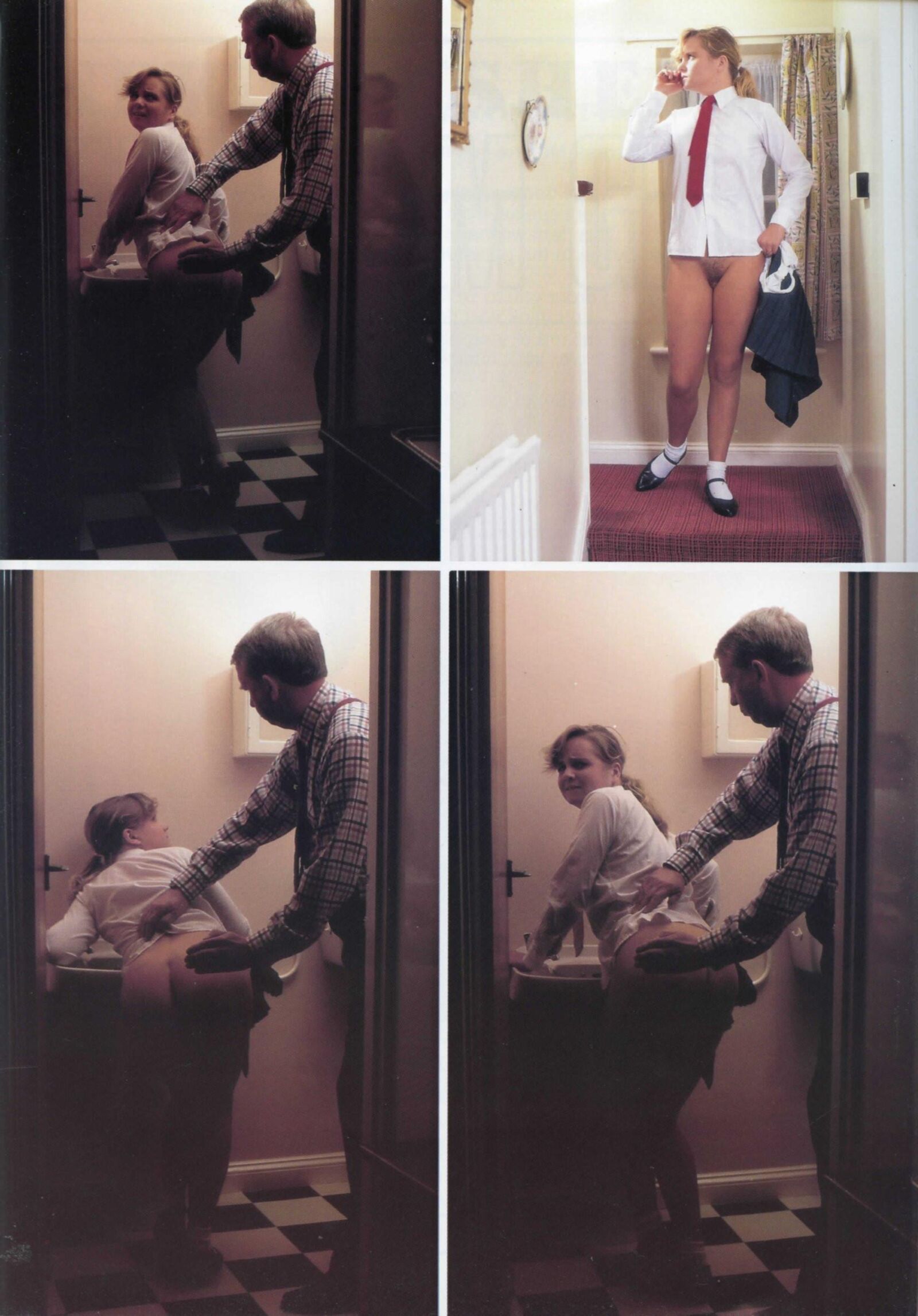 Retro Spanking NB Uniform Girls Vol Issue (completo)