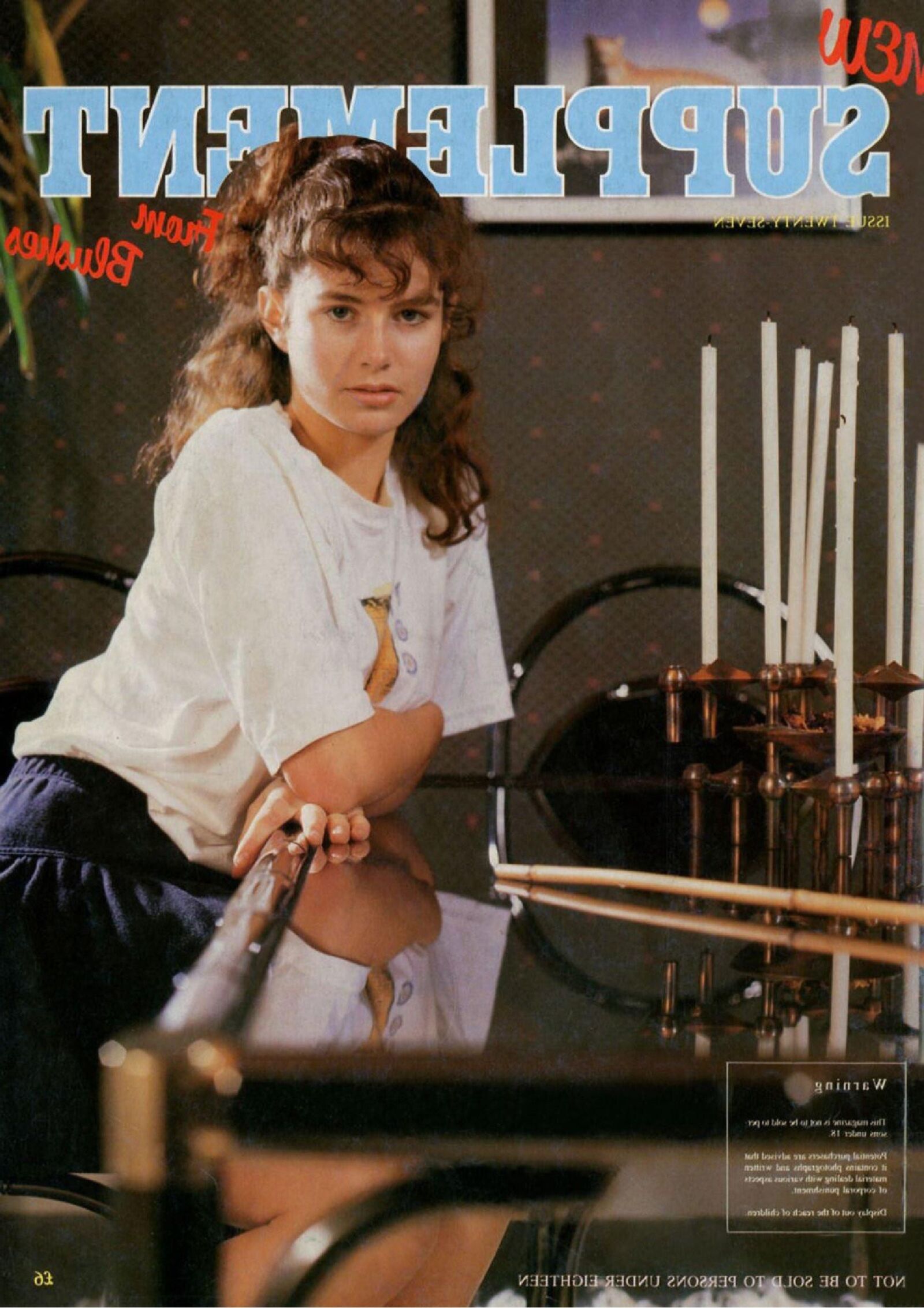 Retro Spanking Blushes Suplement Issue completo