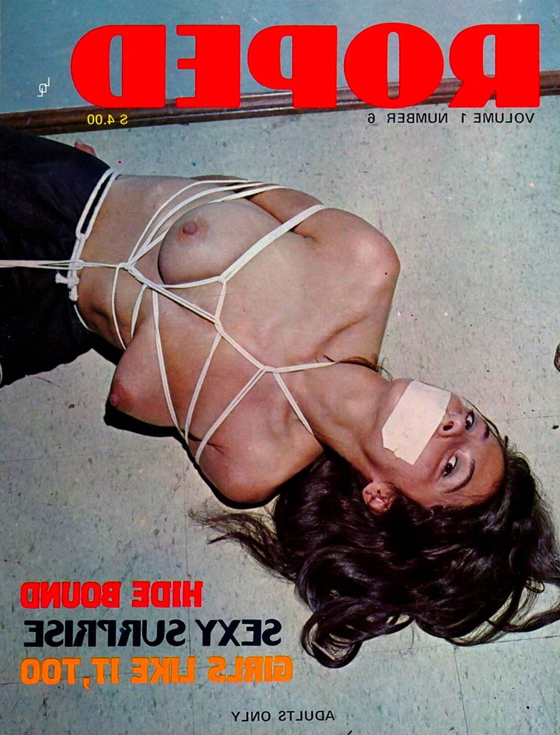 Couvertures de magazines de bondage assorties