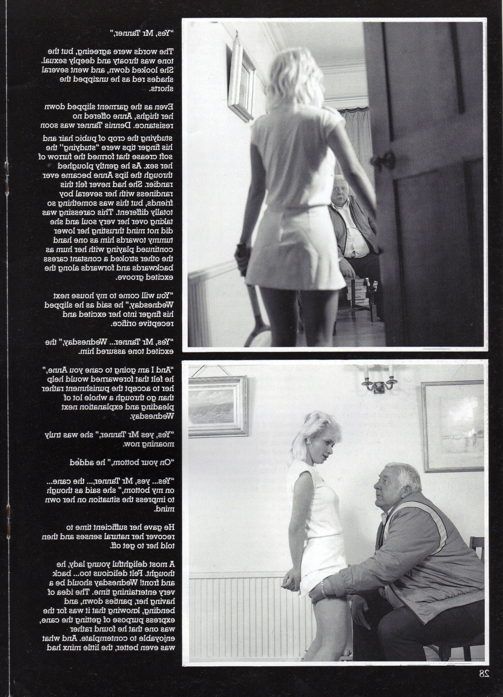 Retro Spanking NB do Uniform Girls Vol Issue