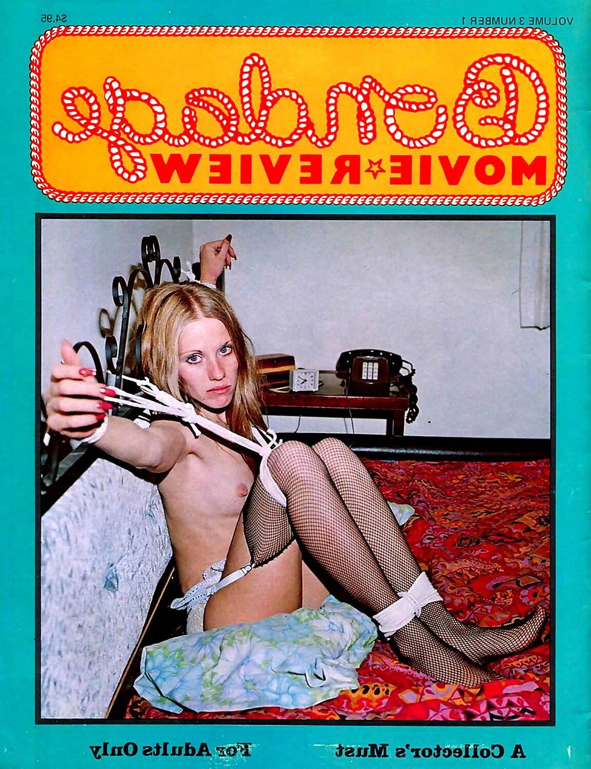 Couvertures de magazines de bondage assorties