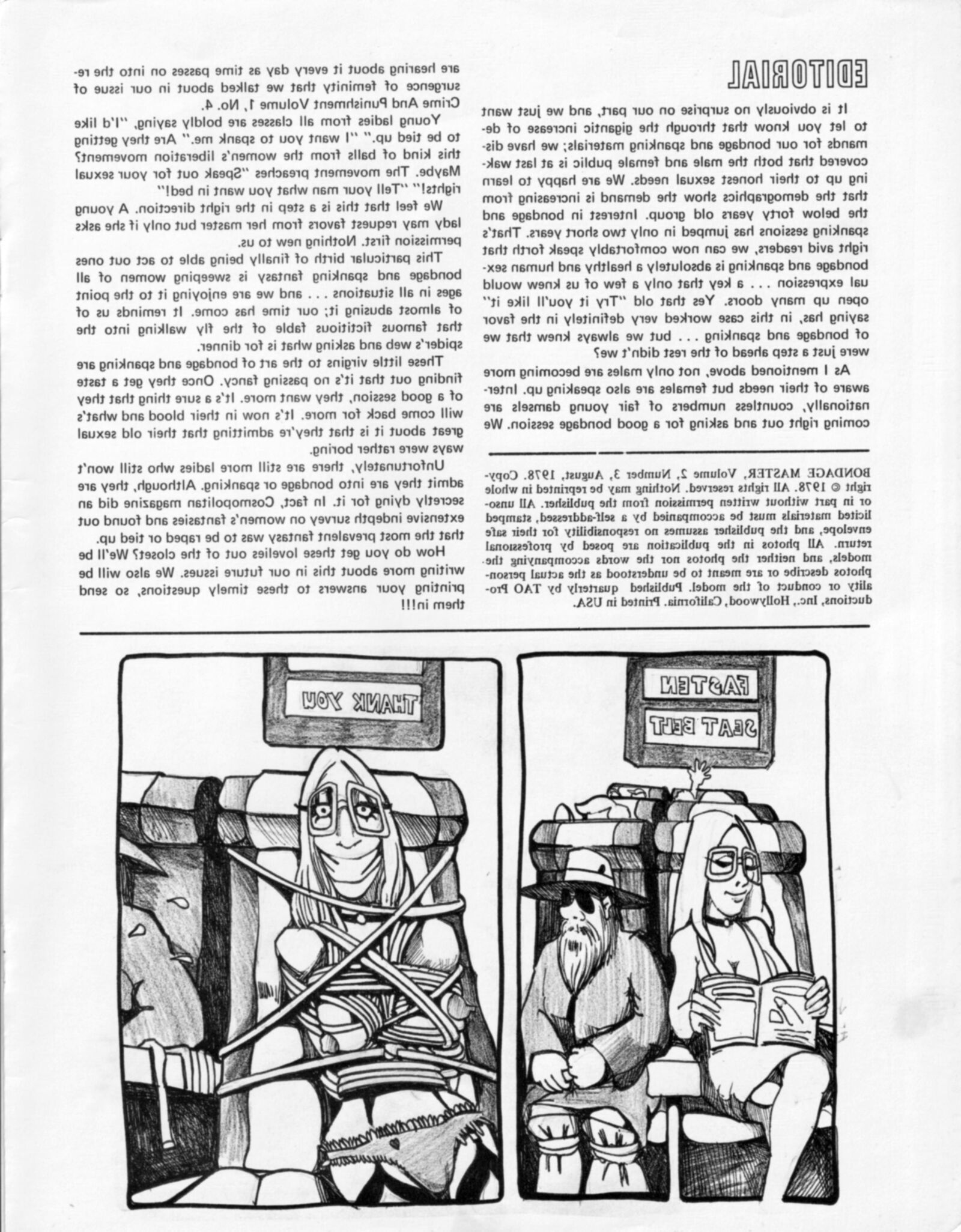 Vintage Bondage Magazine Bondage Master