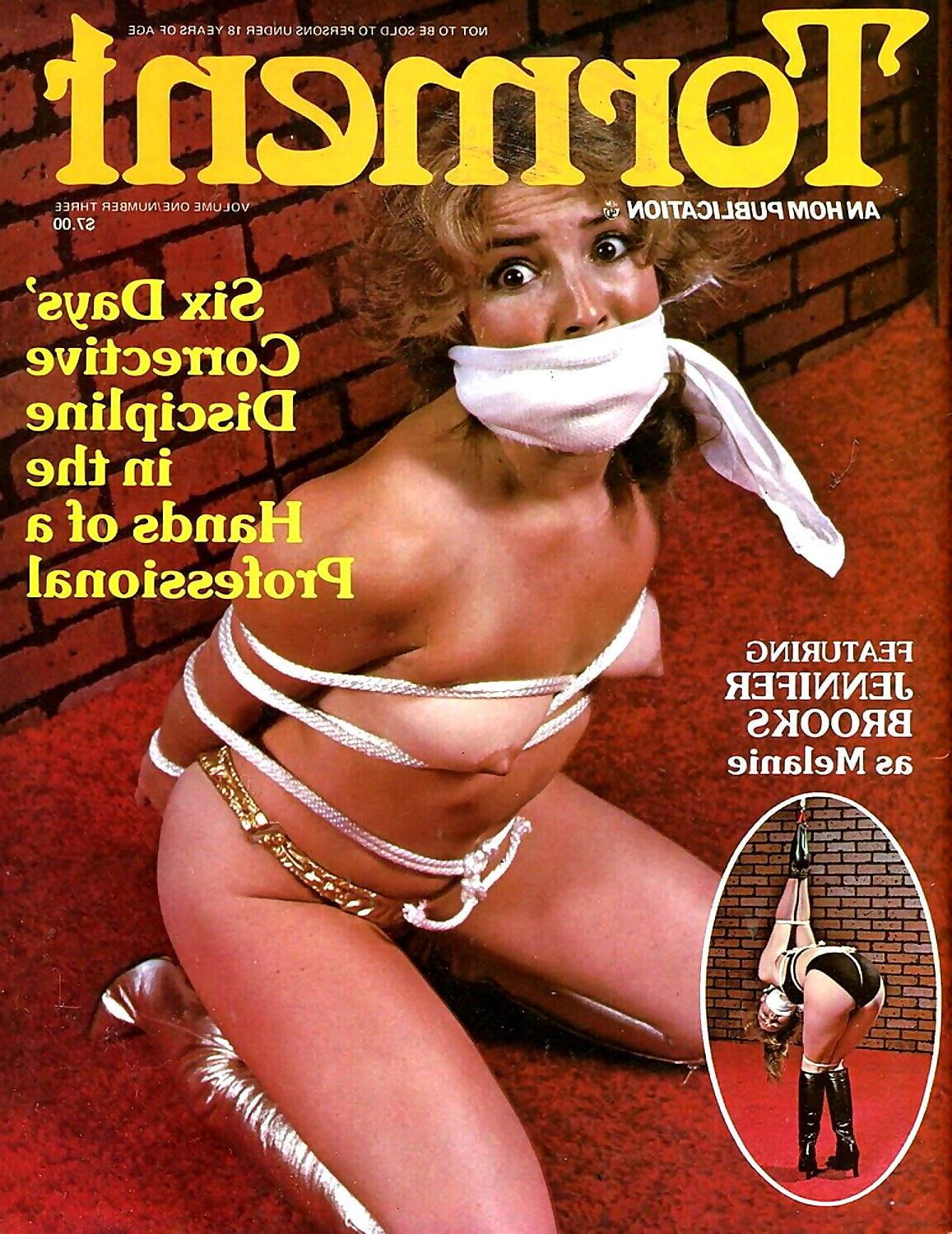 Couvertures de magazines de bondage assorties
