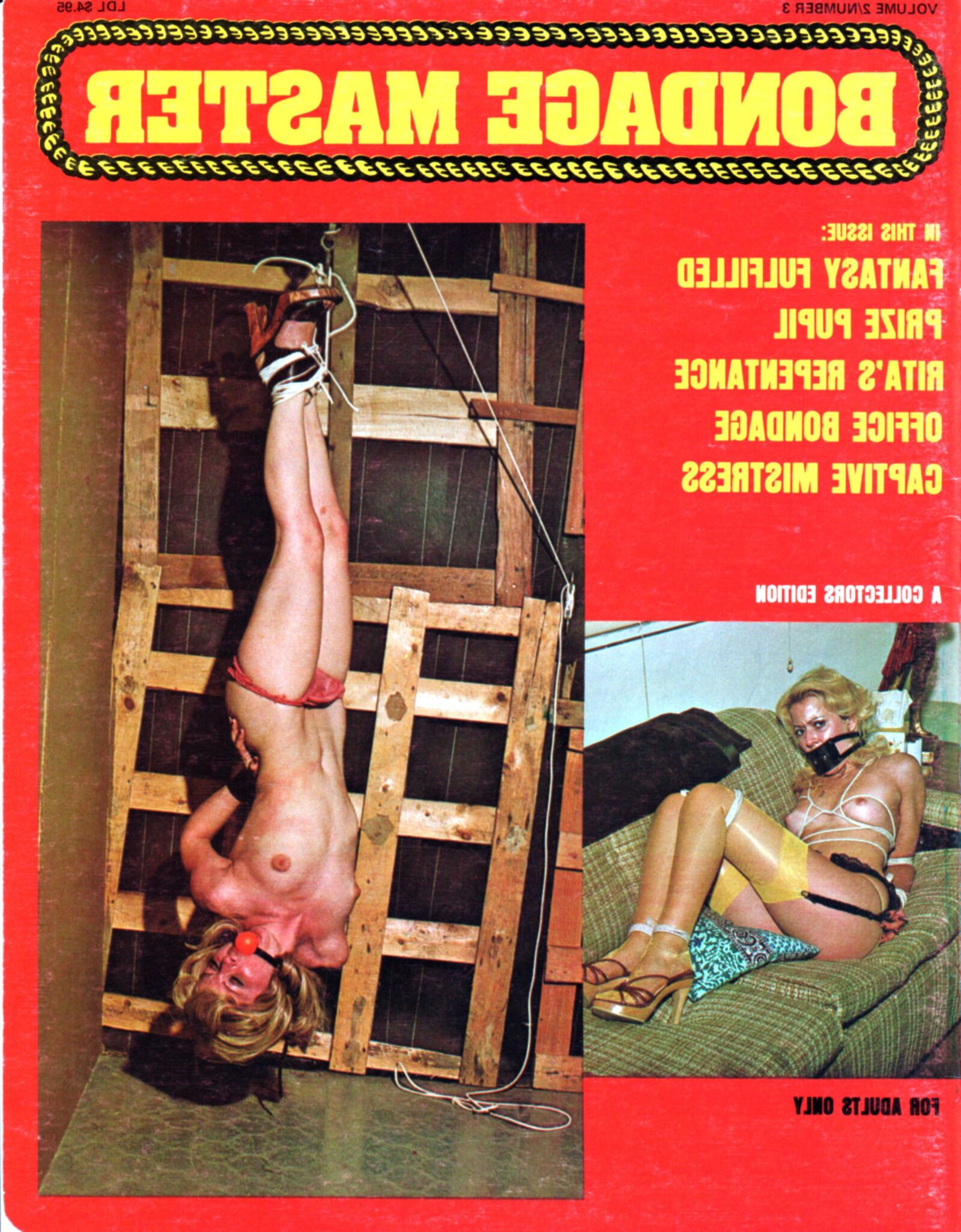 Vintage Bondage Magazine Bondage Master