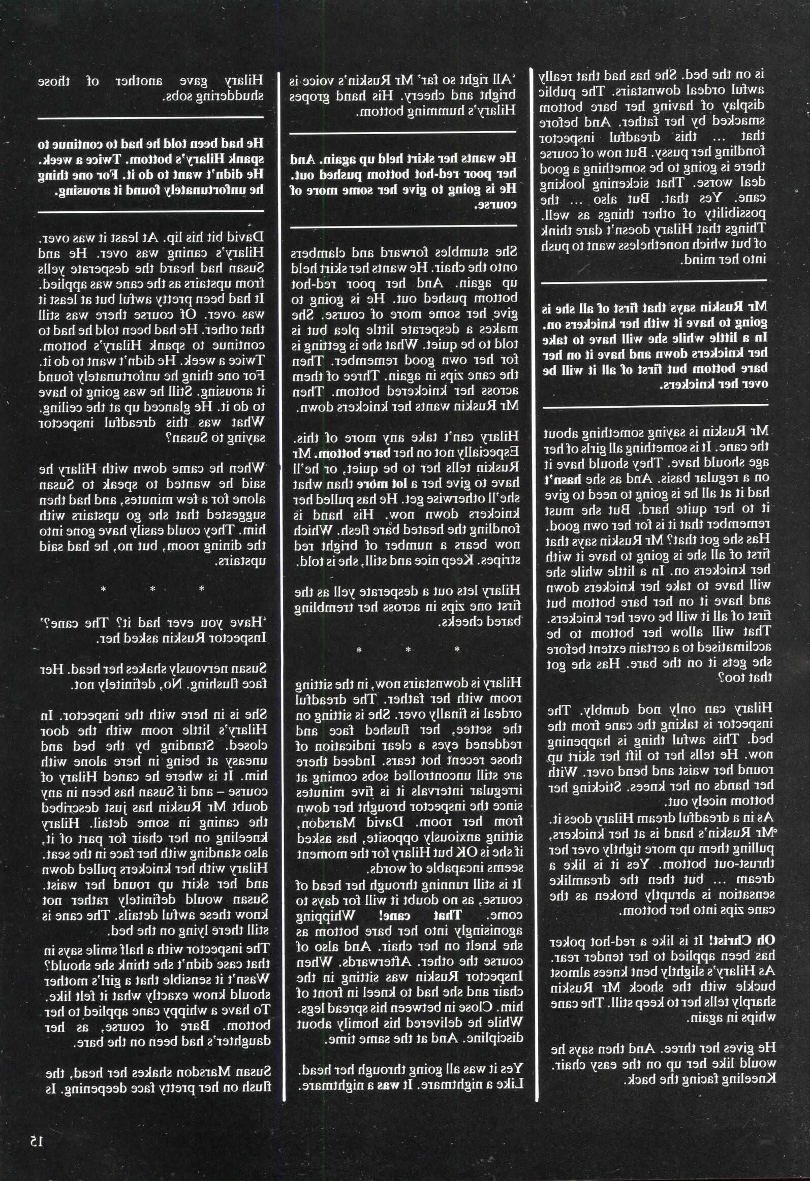 Problème de filles uniformes de la fessée rétro (complète)