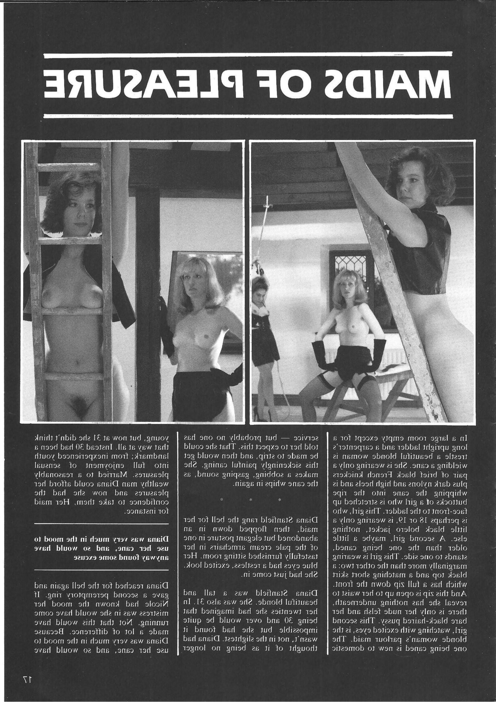 Problème de filles uniformes de la fessée rétro (complète)