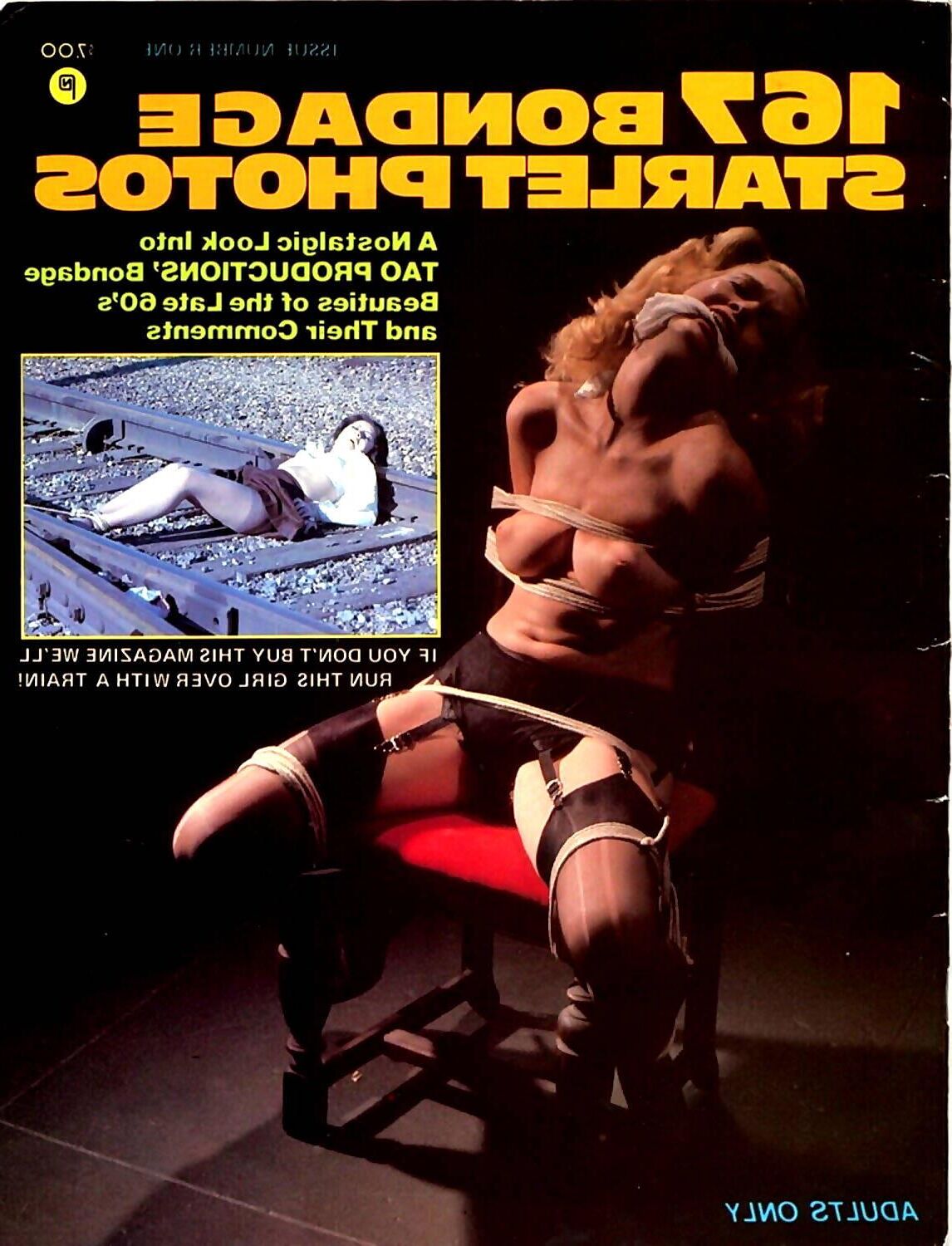 Capas de revistas de Bondage variadas