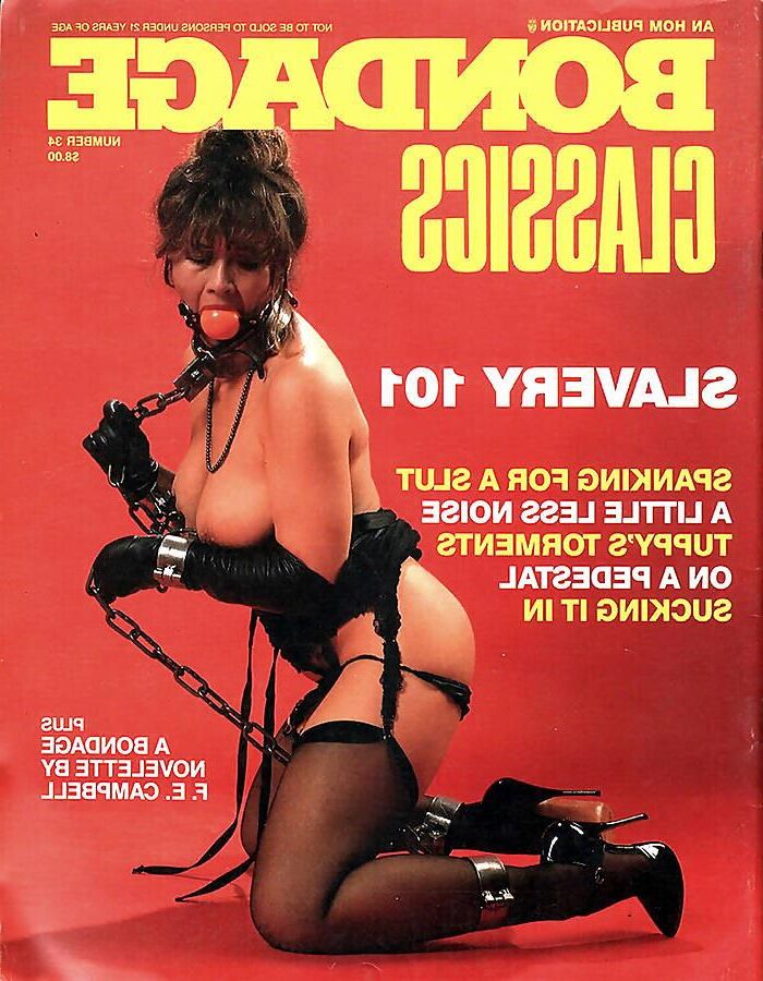 Capas de revistas de Bondage variadas
