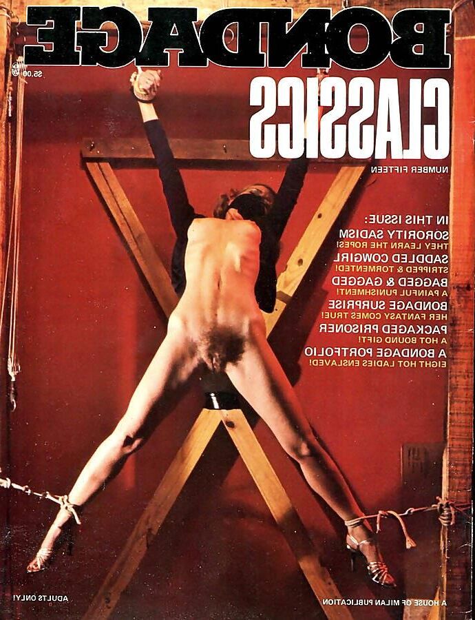 Capas de revistas de Bondage variadas