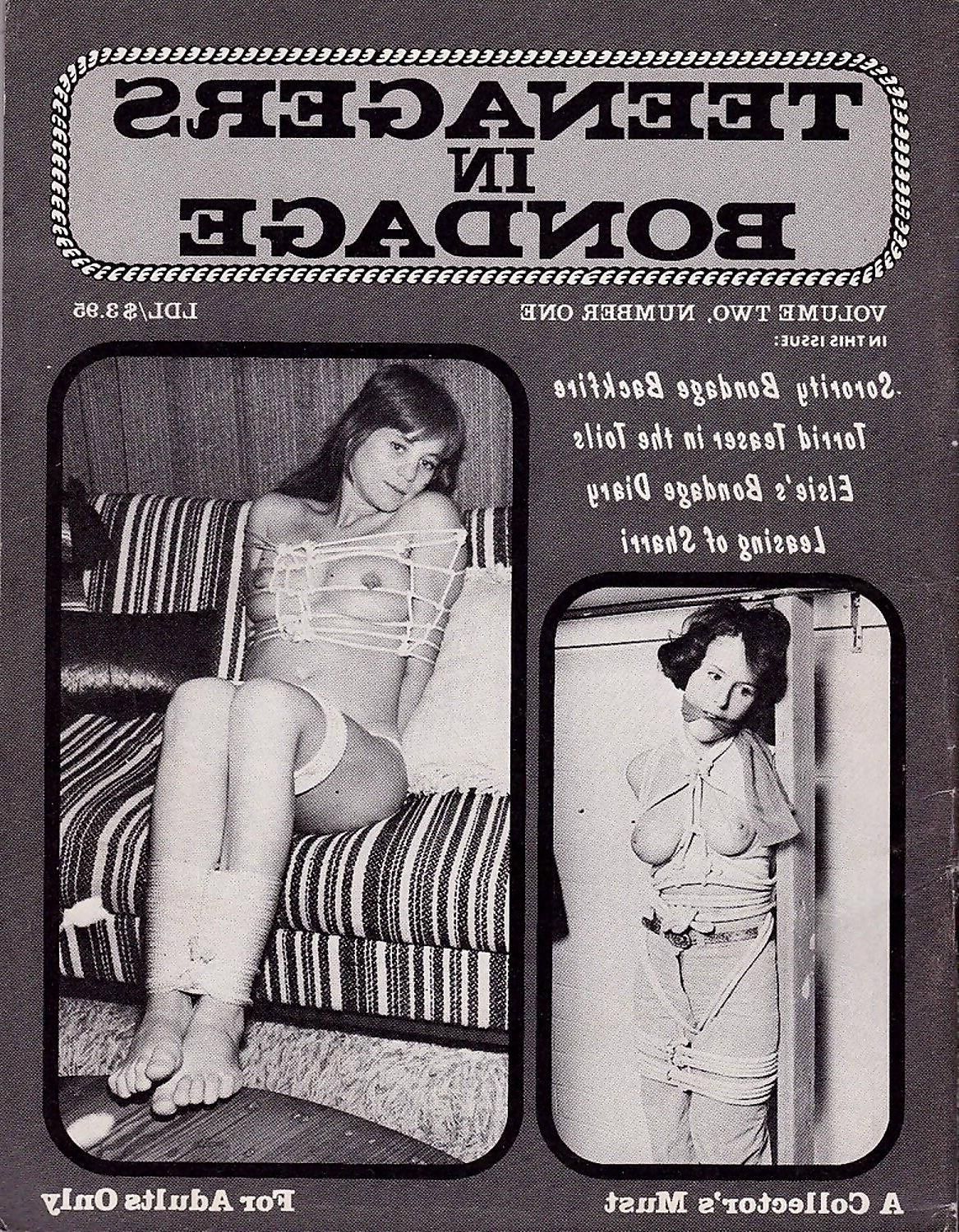 Capas de revistas de Bondage variadas