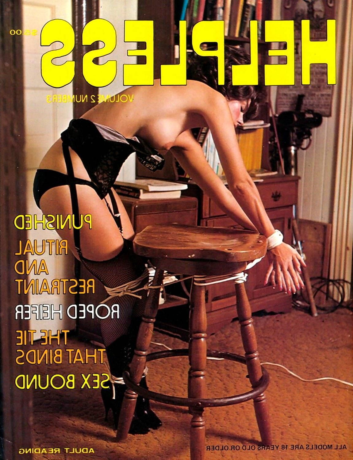 Capas de revistas de Bondage variadas