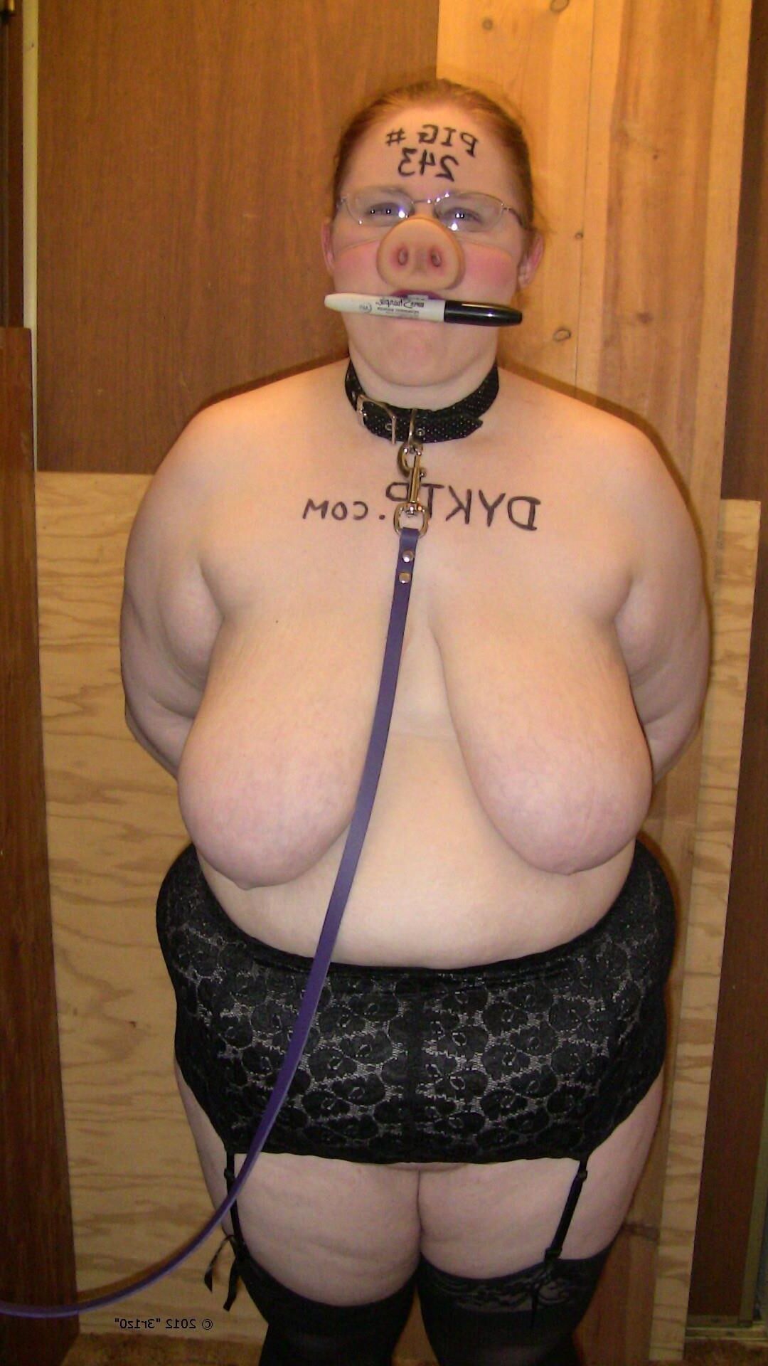 Fat slaves in bondage