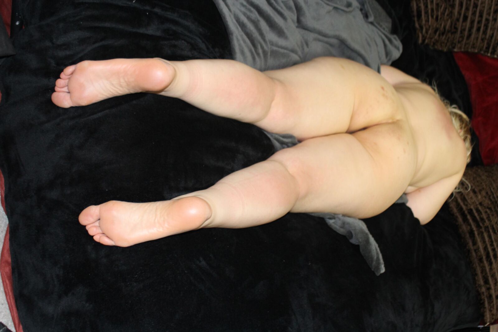 Exposed Amateur Wife Bondage And Barefoot 