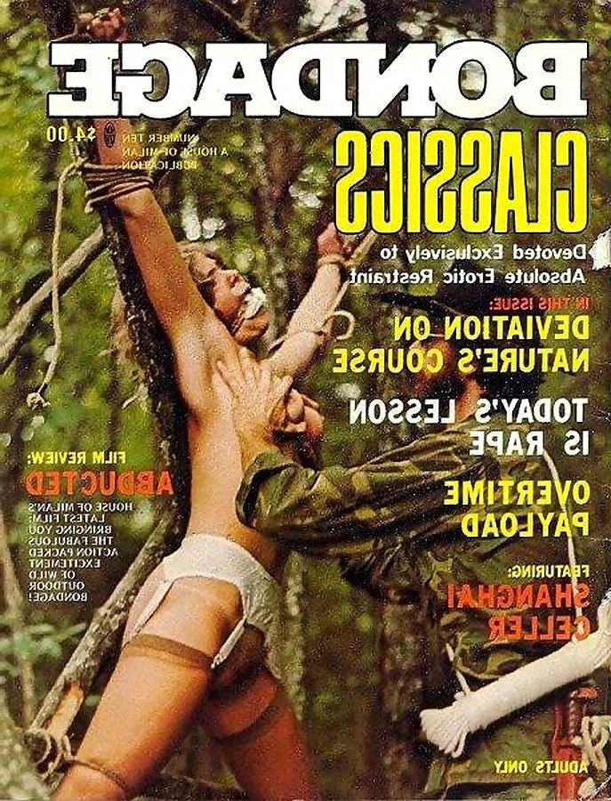 Sortiertes Bondage Magazine Covers