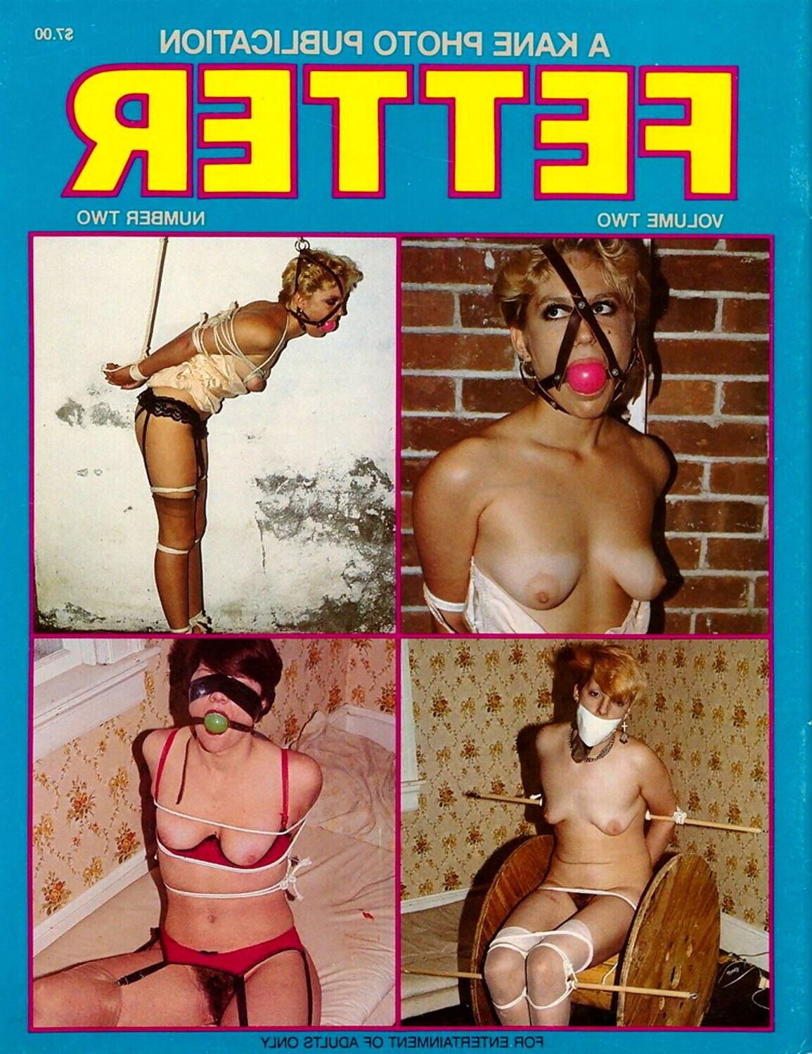 Sortiertes Bondage Magazine Covers