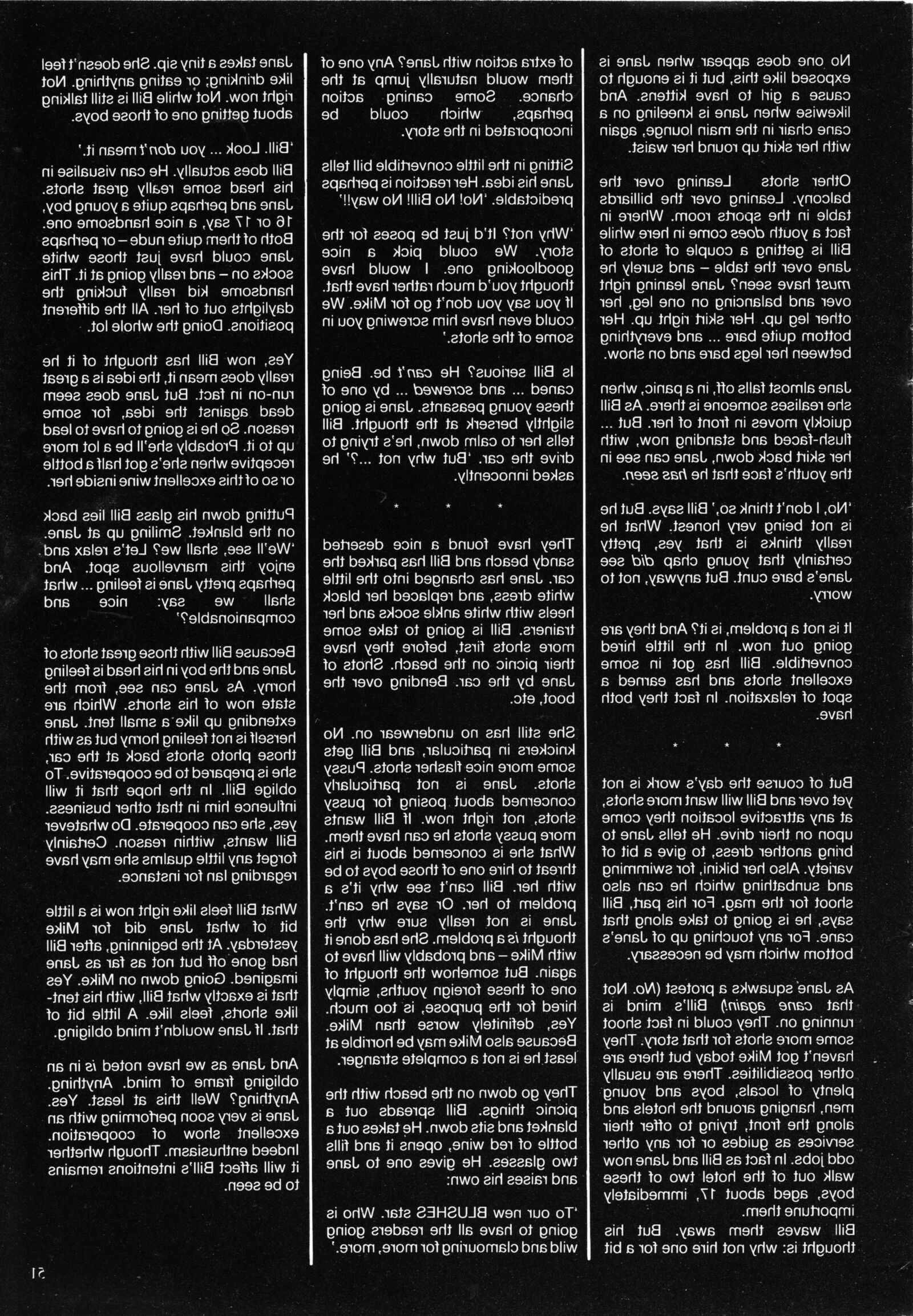 Retro Spanking Jane aus errötet ohne Oberschenkel hoch