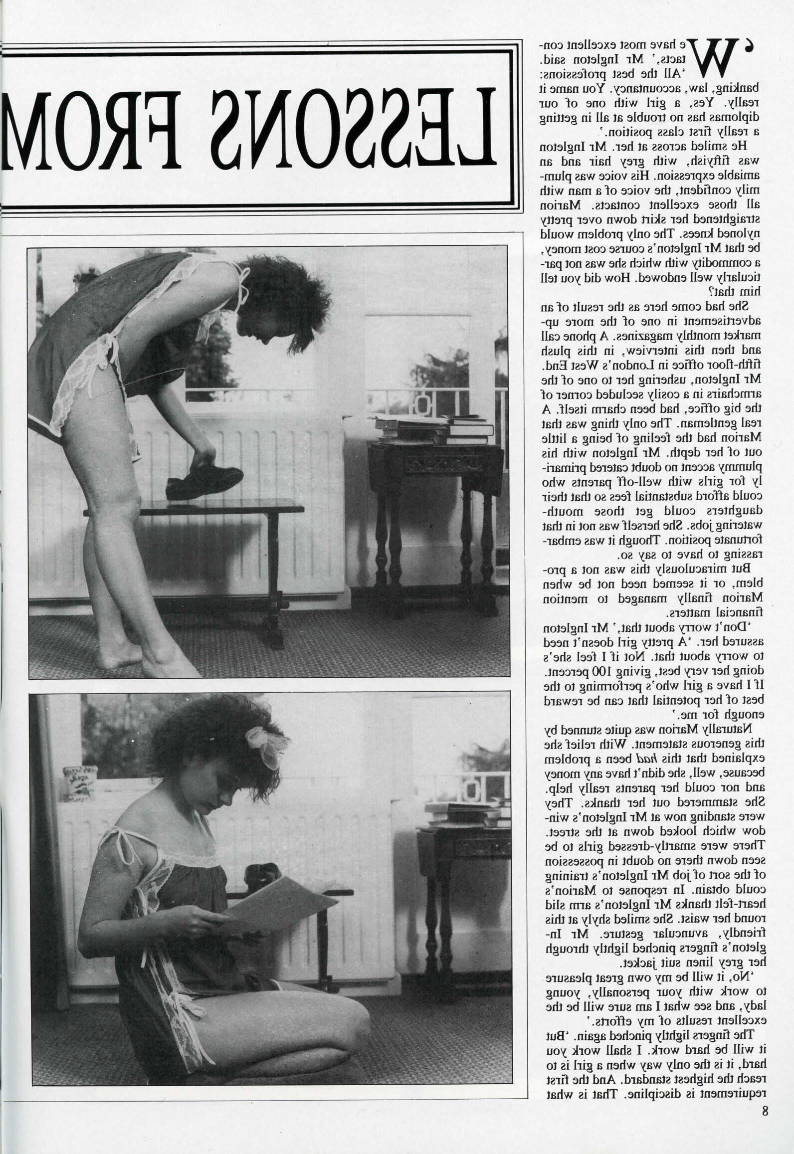 Retro Spanking errötet Ergänzung Problem vollständig