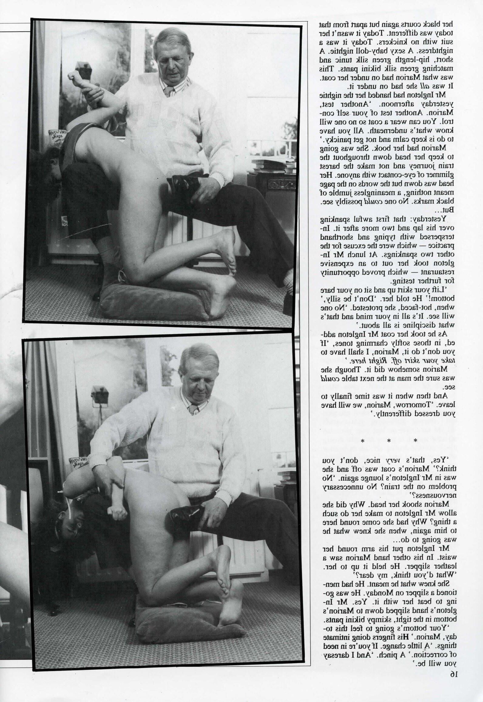 Retro Spanking errötet Ergänzung Problem vollständig
