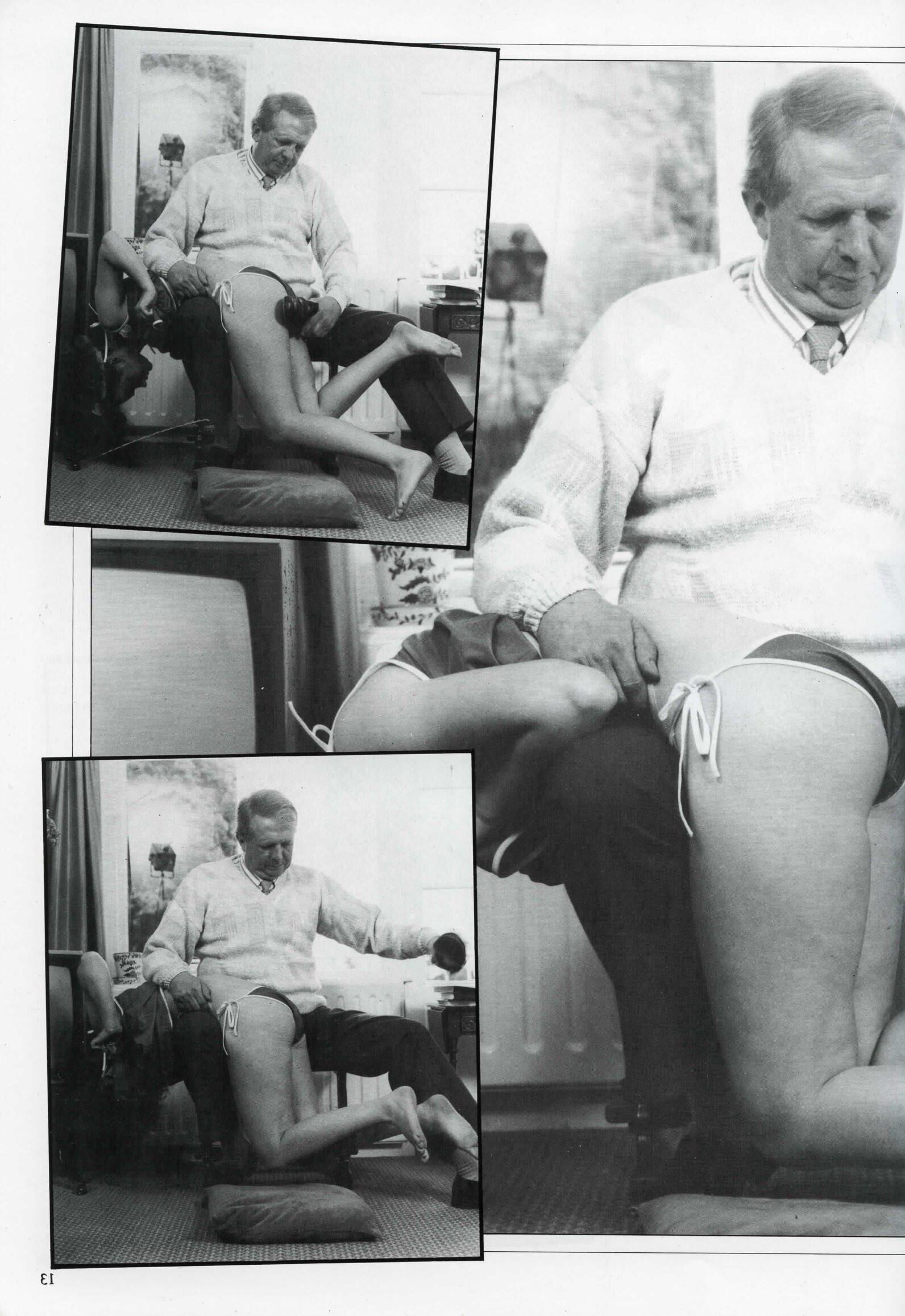 Retro Spanking errötet Ergänzung Problem vollständig