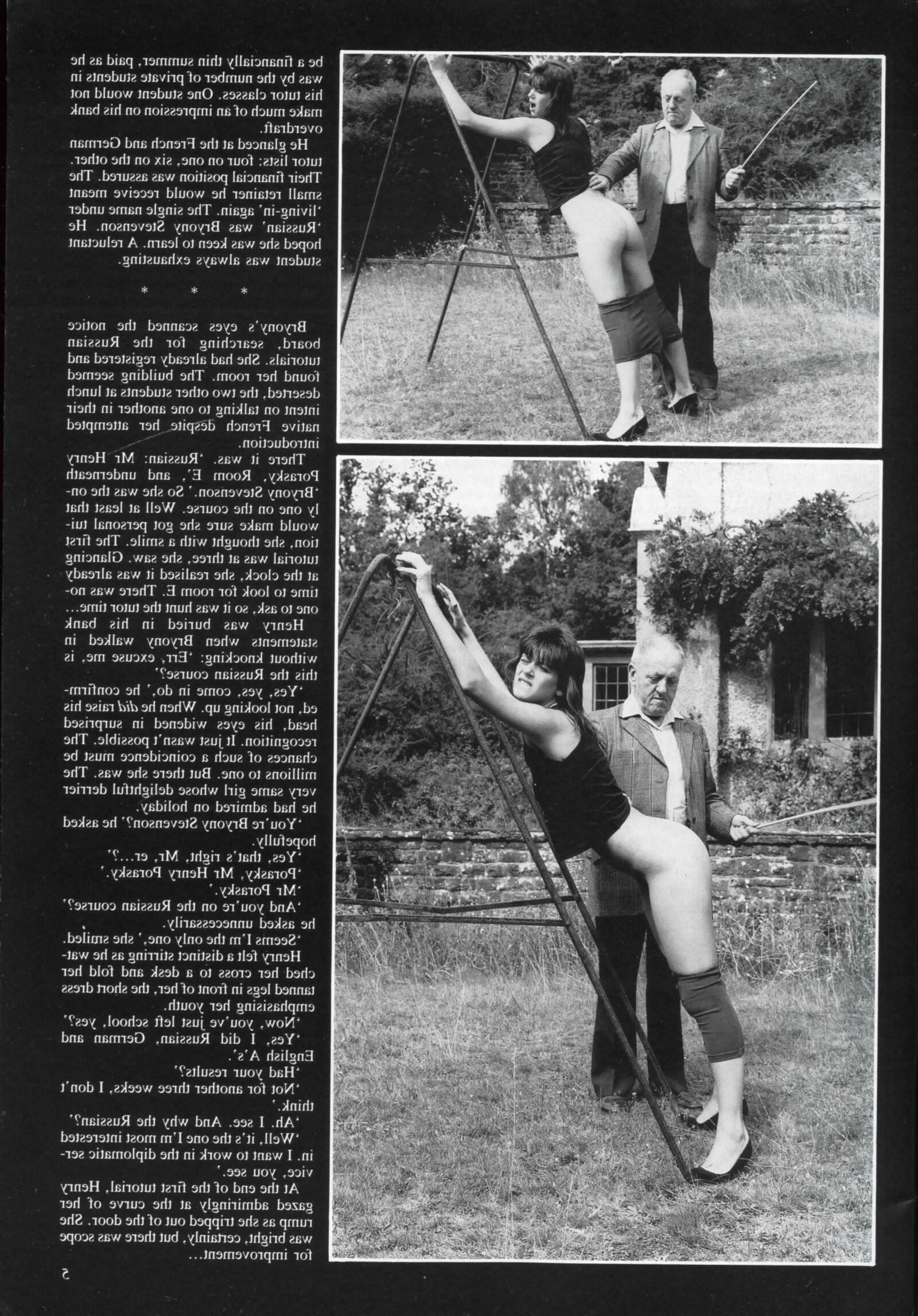 Retro Spanking errötet Ergänzung Problem vollständig