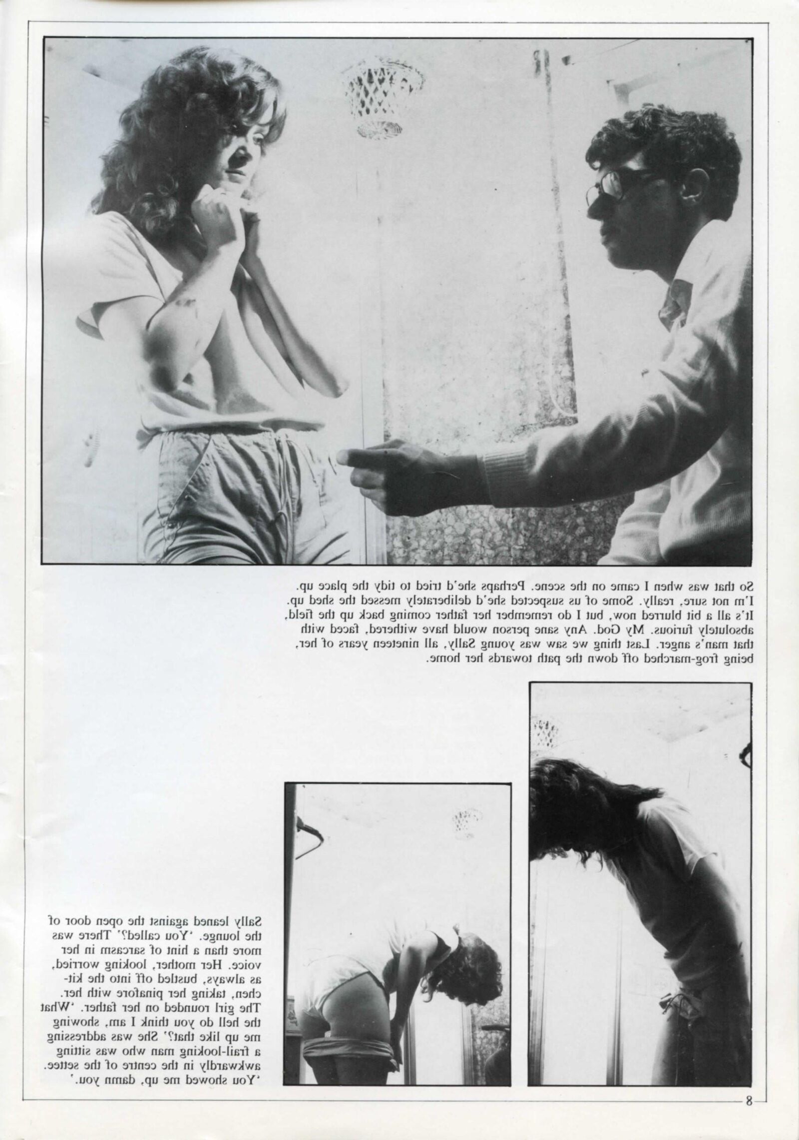 Retro Spanking errötet Ergänzung Problem vollständig