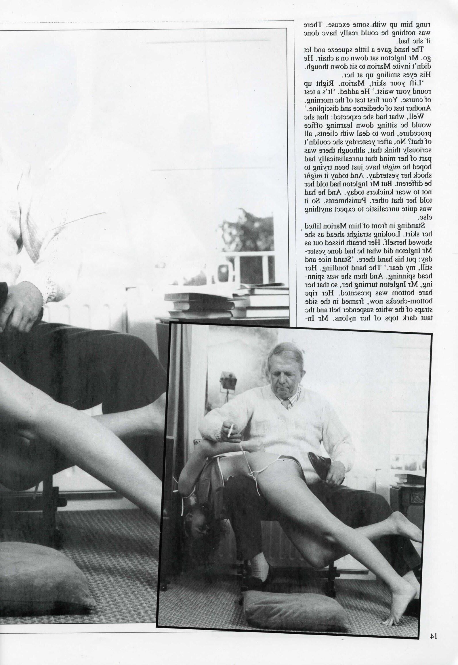 Retro Spanking errötet Ergänzung Problem vollständig
