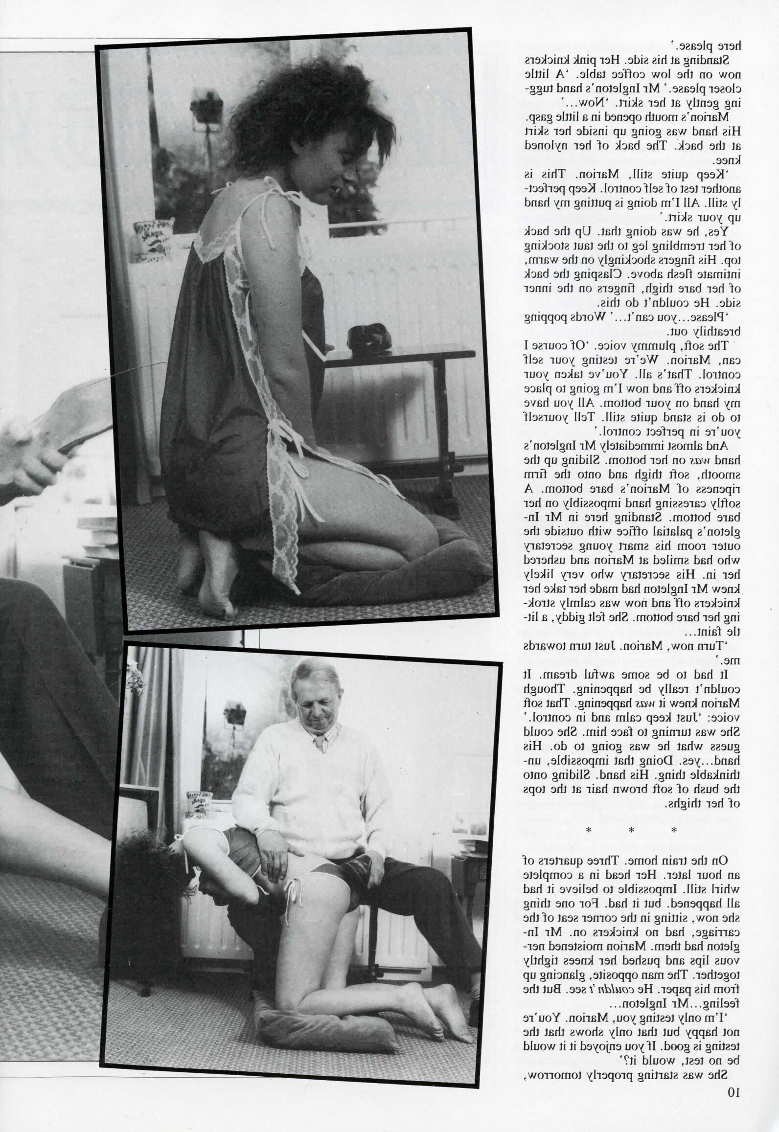 Retro Spanking errötet Ergänzung Problem vollständig