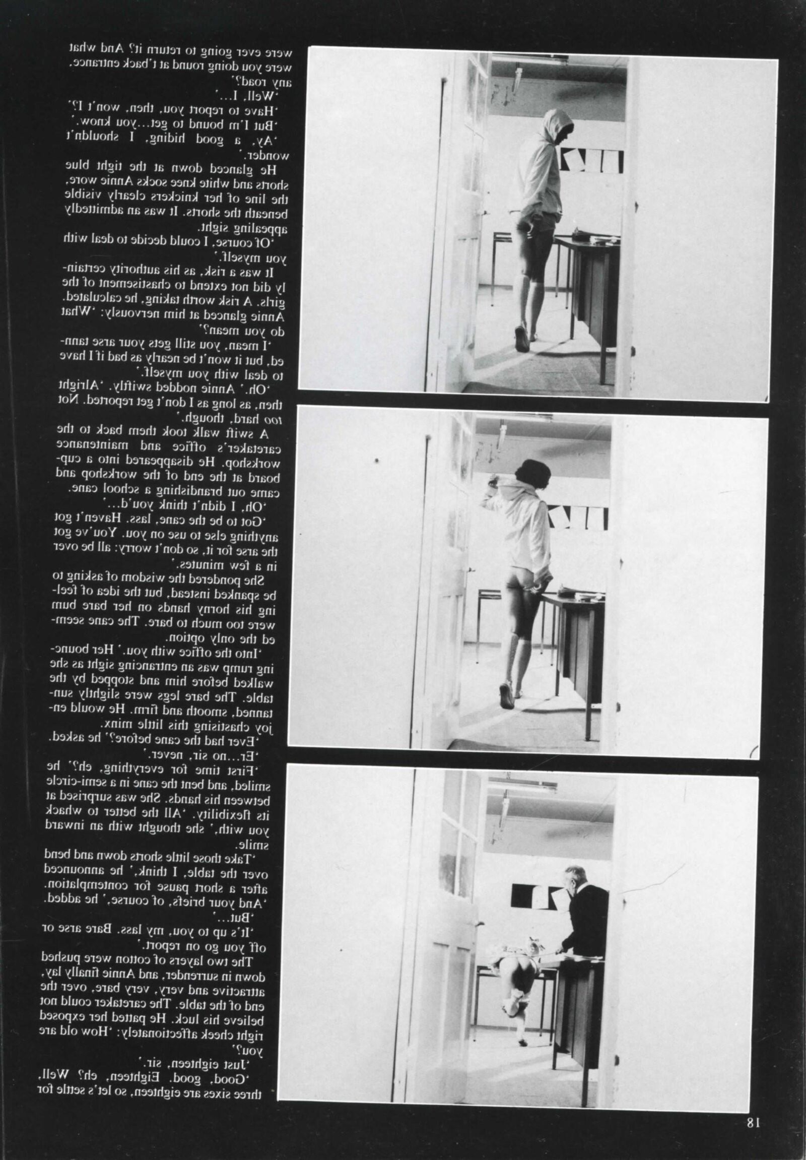 Retro Spanking errötet Ergänzung Problem vollständig