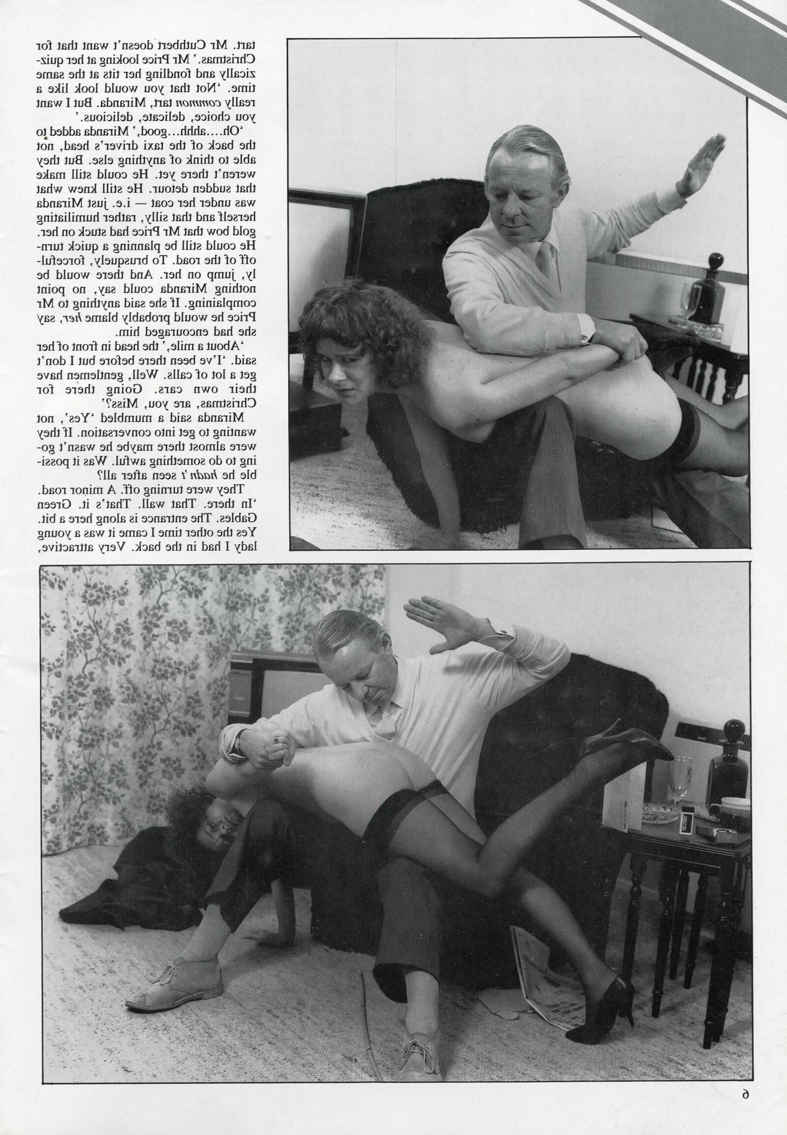 Retro Spanking errötet Ergänzung Problem vollständig