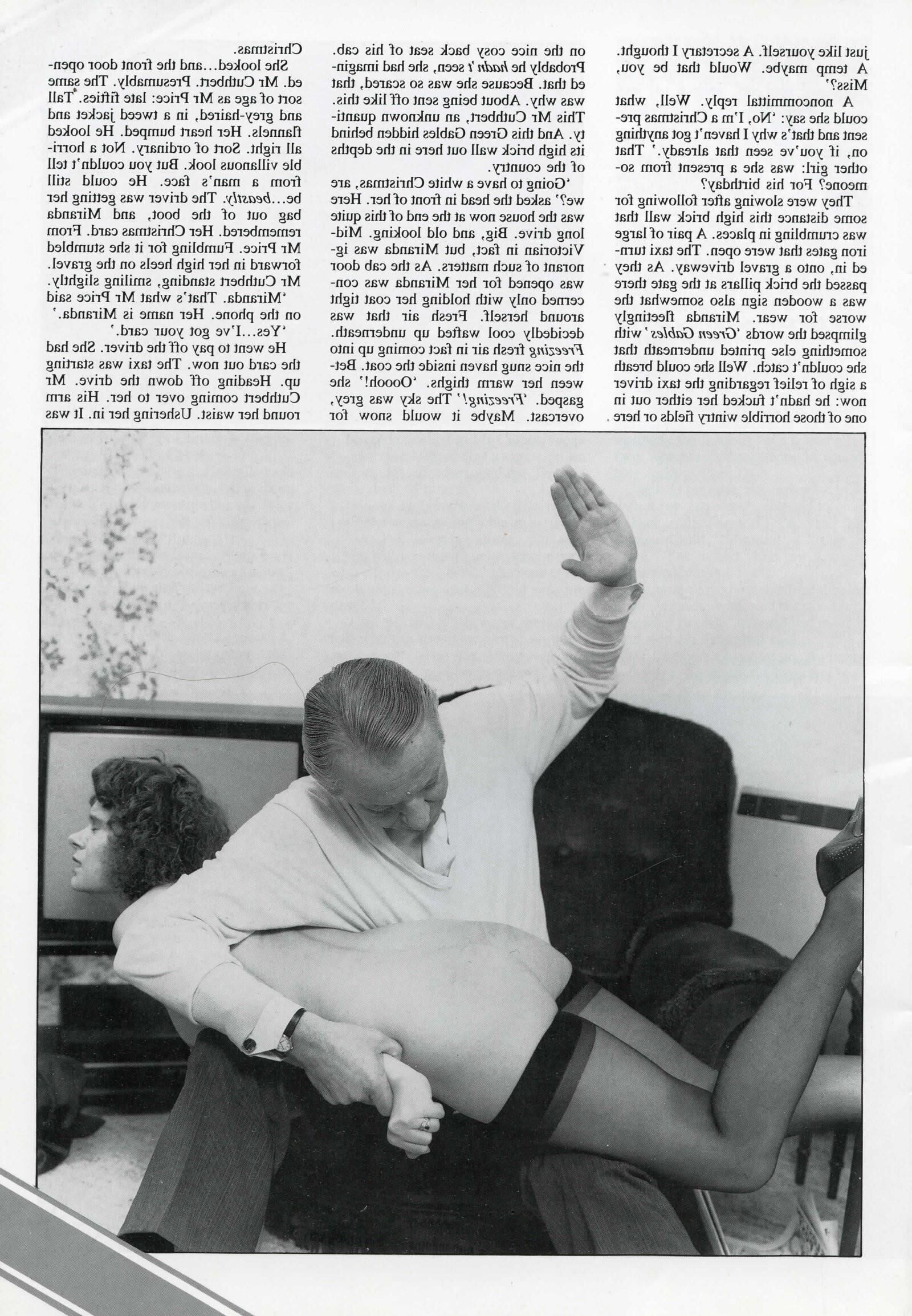 Retro Spanking errötet Ergänzung Problem vollständig