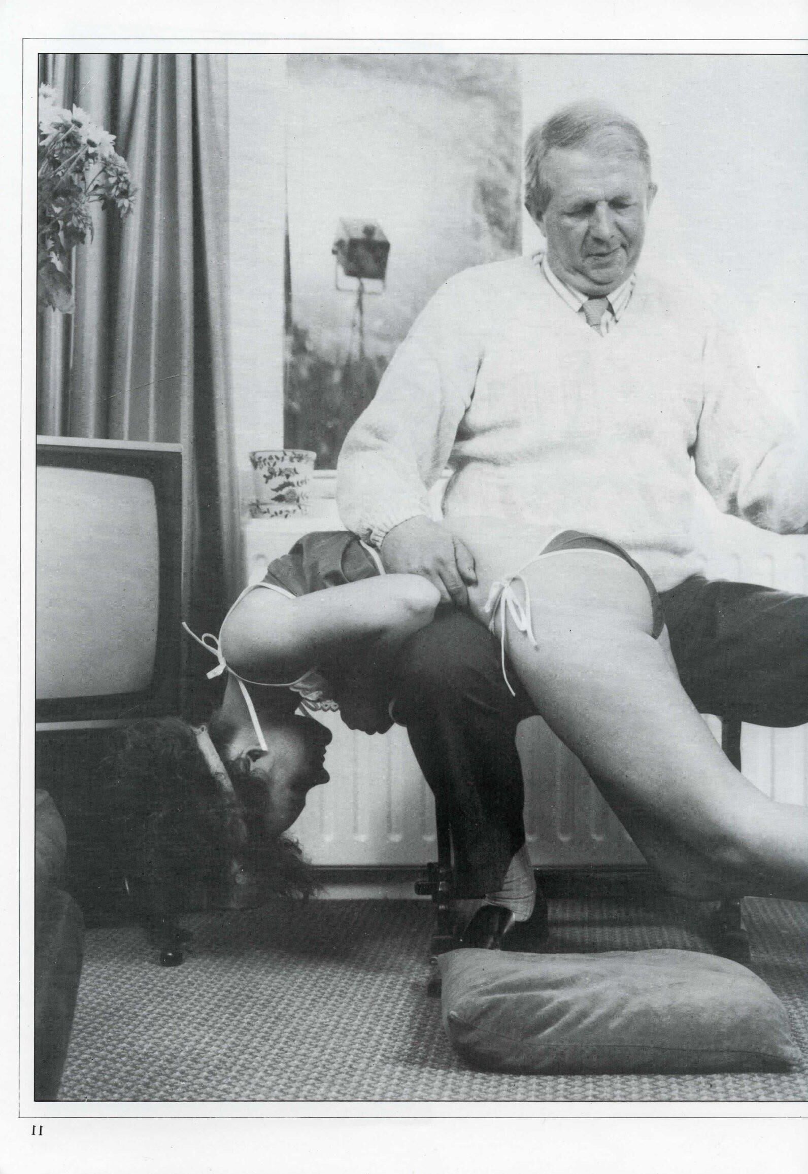 Retro Spanking errötet Ergänzung Problem vollständig