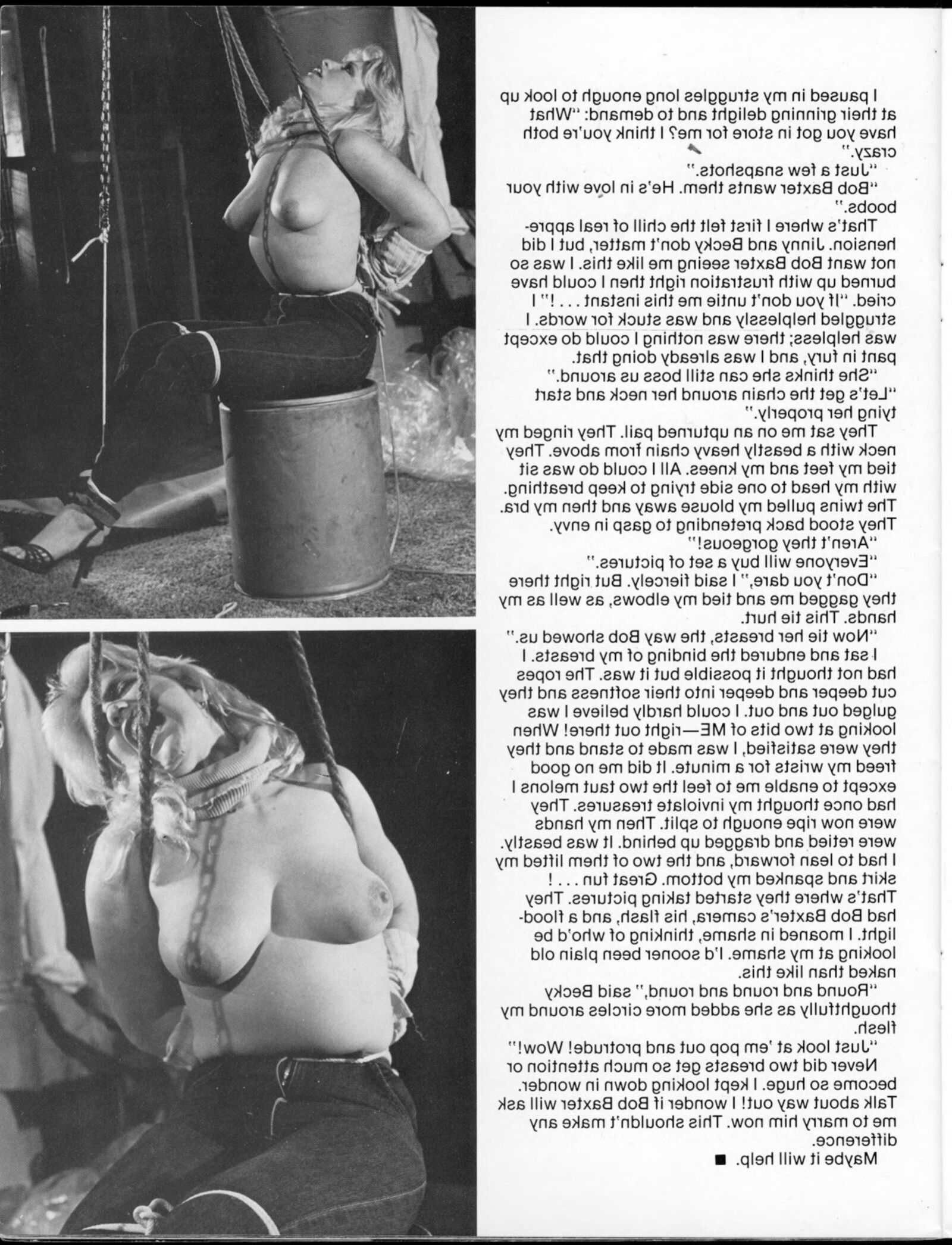 Breast Bondage volume no () (magazine scan)