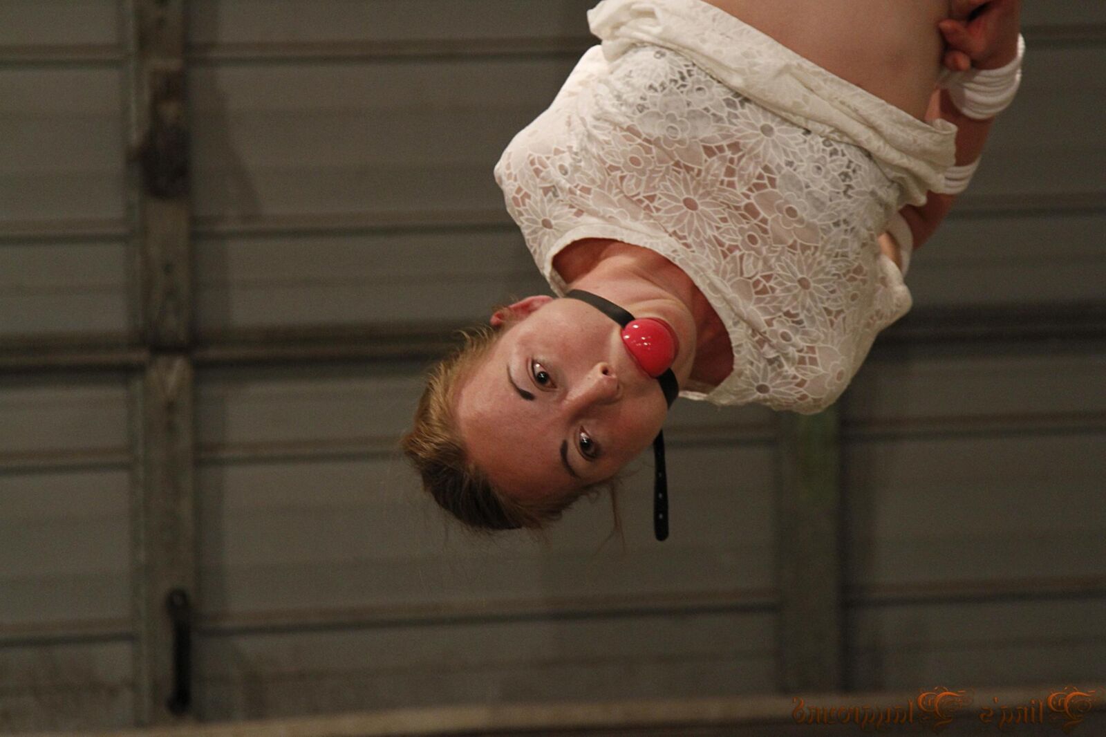 upside down