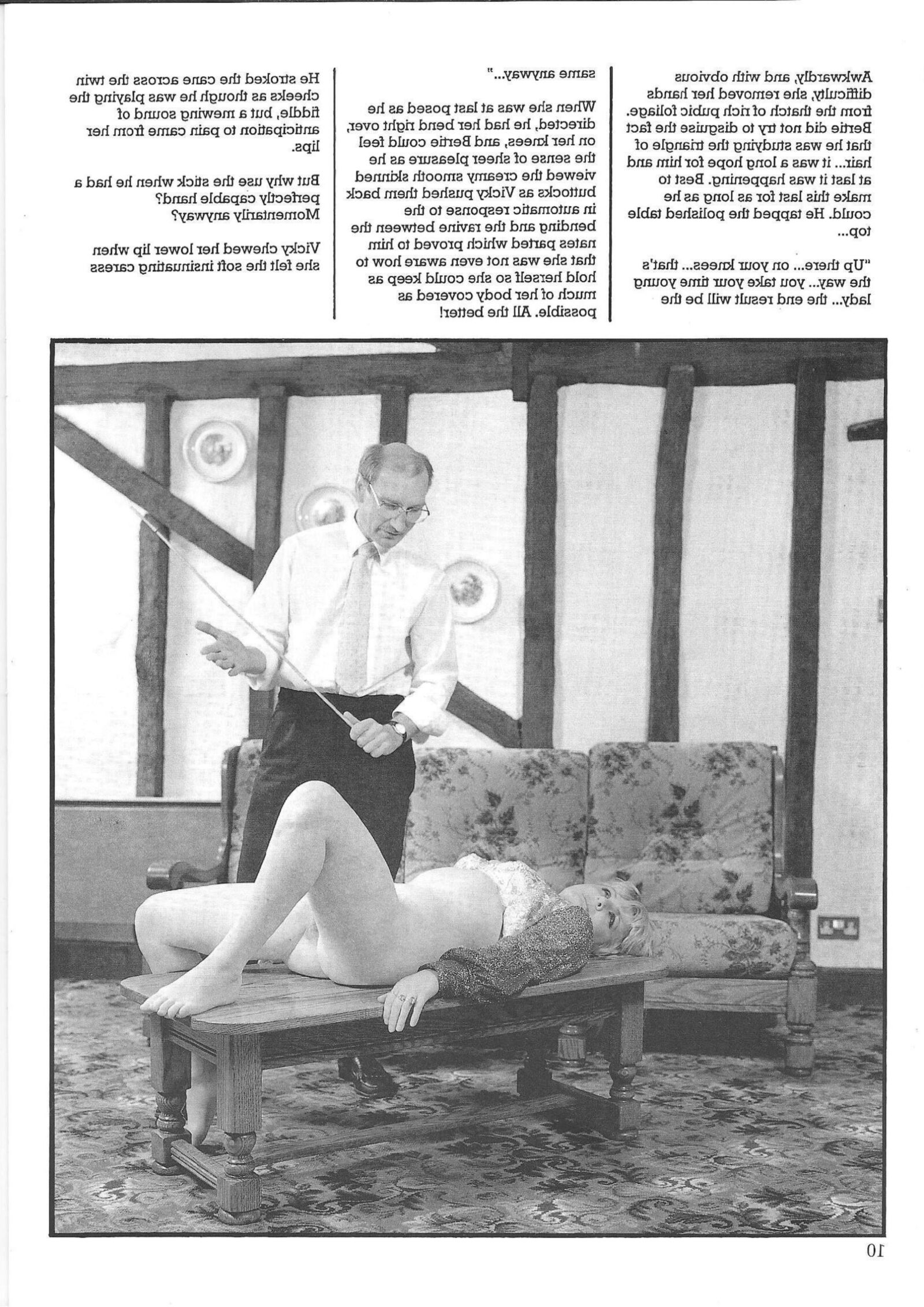 Problème rétro Spanking NB Uniform Girls Vol (complet)
